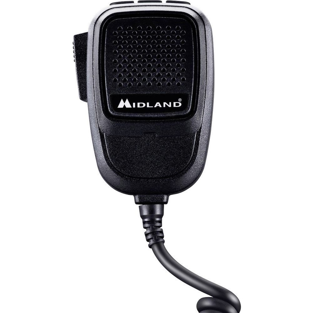 Midland Mikrofon Sprach-Mikrofon Midland Midland CB Mikrofon Multi Pro - für 18/28/48/7