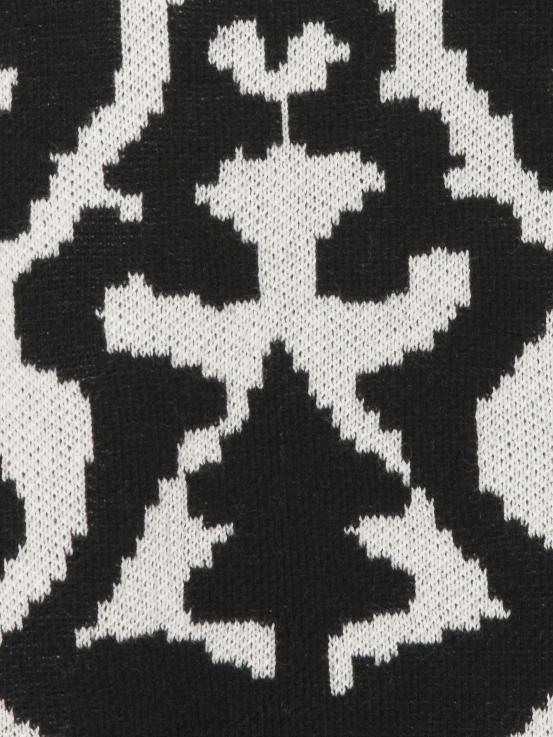 V-Ausschnitt-Pullover zweifarbigem VIA mit DUE Muster APPIA