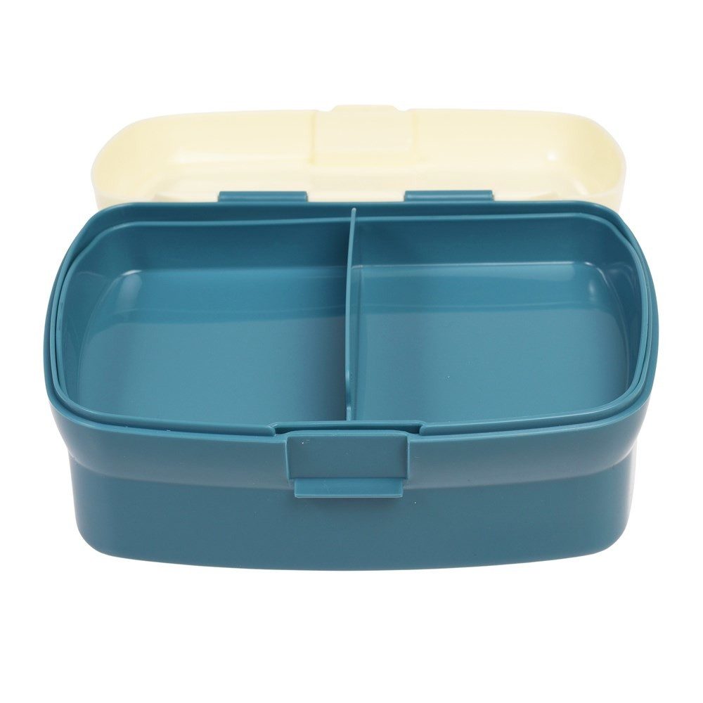 Rex London Lunchbox mit herausnehmbaren Fach Fairies in the Garden, Kunststoff, BPA-frei, (mit Clipverschluss, ca. 17 x 13 x 7,5 cm), Fee-Motiv, Snack Obst Behälter Dose Box