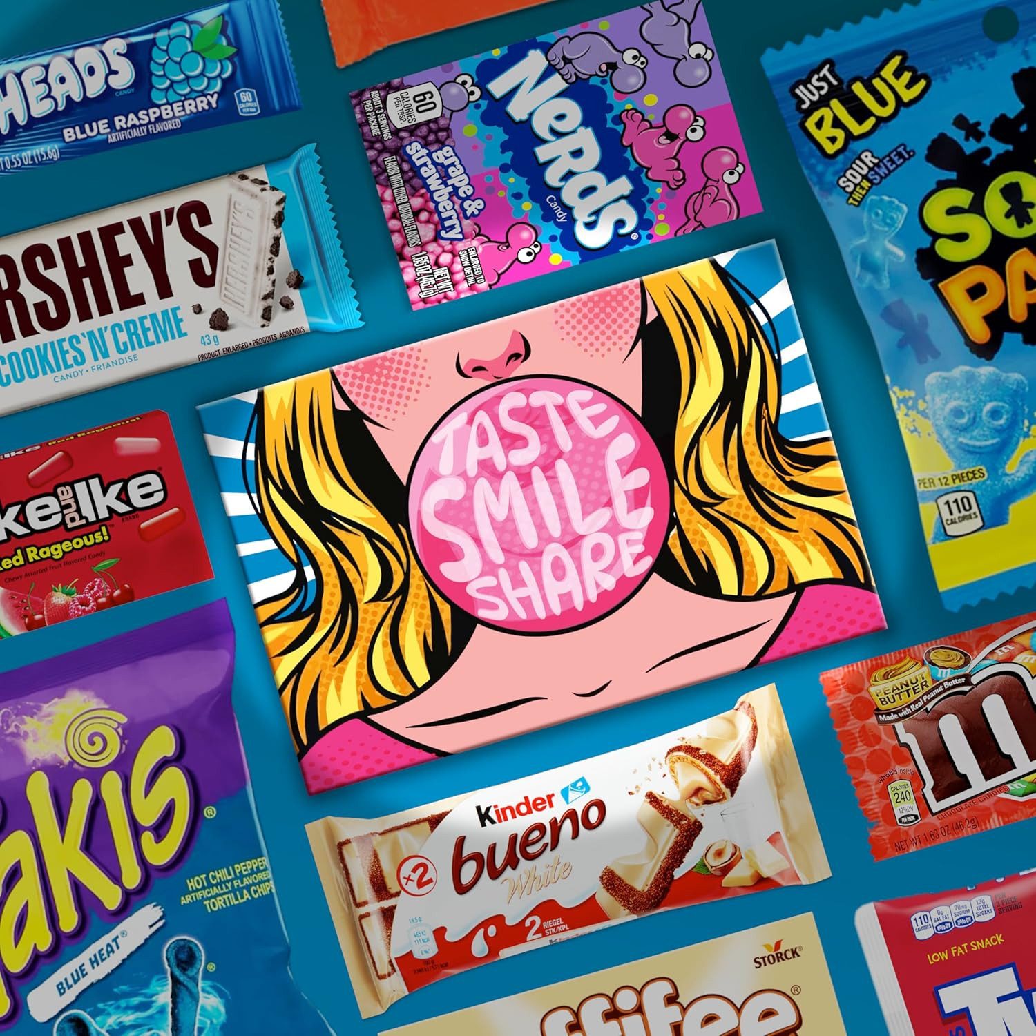 Candy & Bar Süßigkeit USA Süßigkeiten Mix Box, American Candy, Candy & Bar®