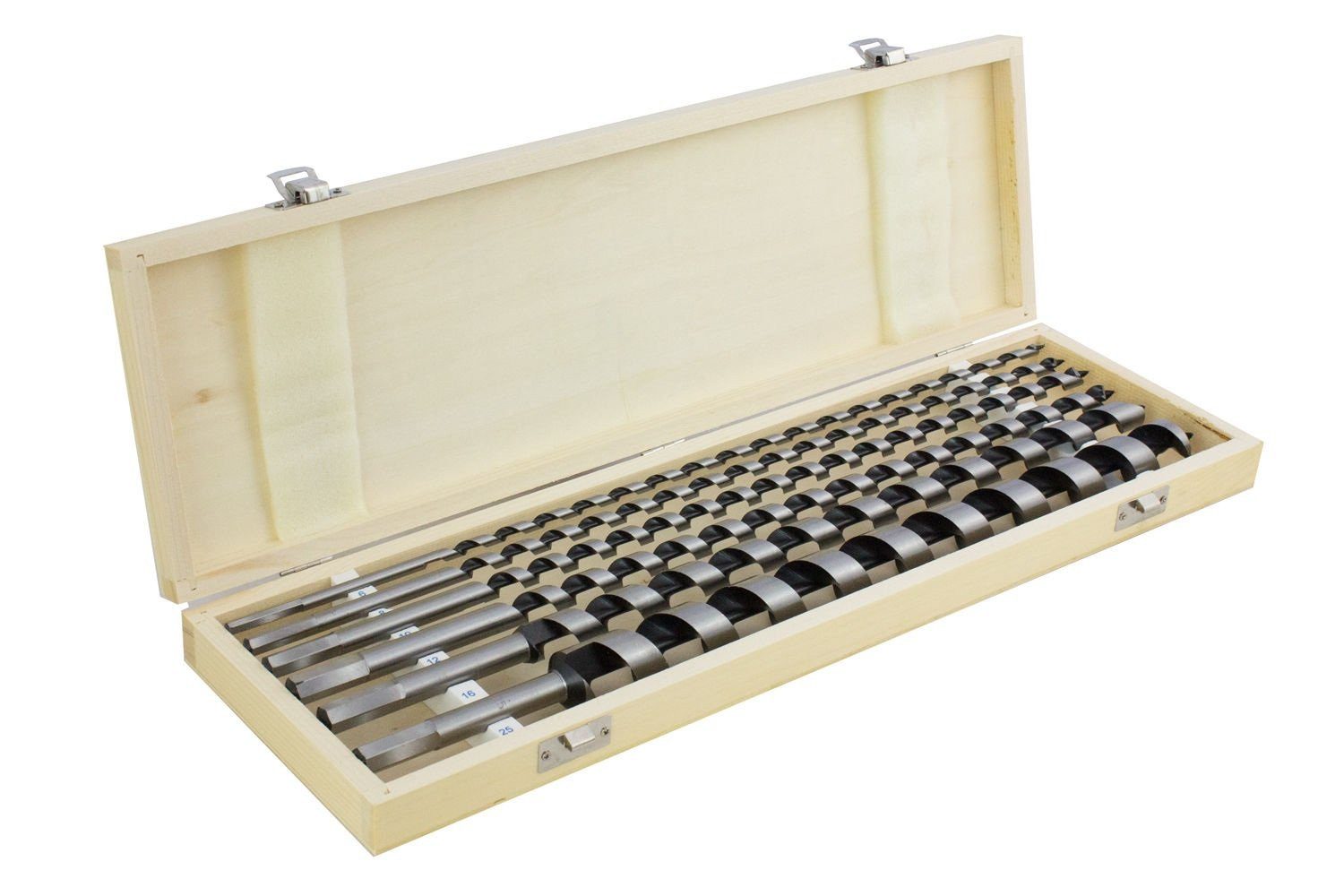 Falon-Tech Schlangenbohrer Holzbohrer Schlangenbohrer Set mit 6 Stück. (6-2 günstig online kaufen