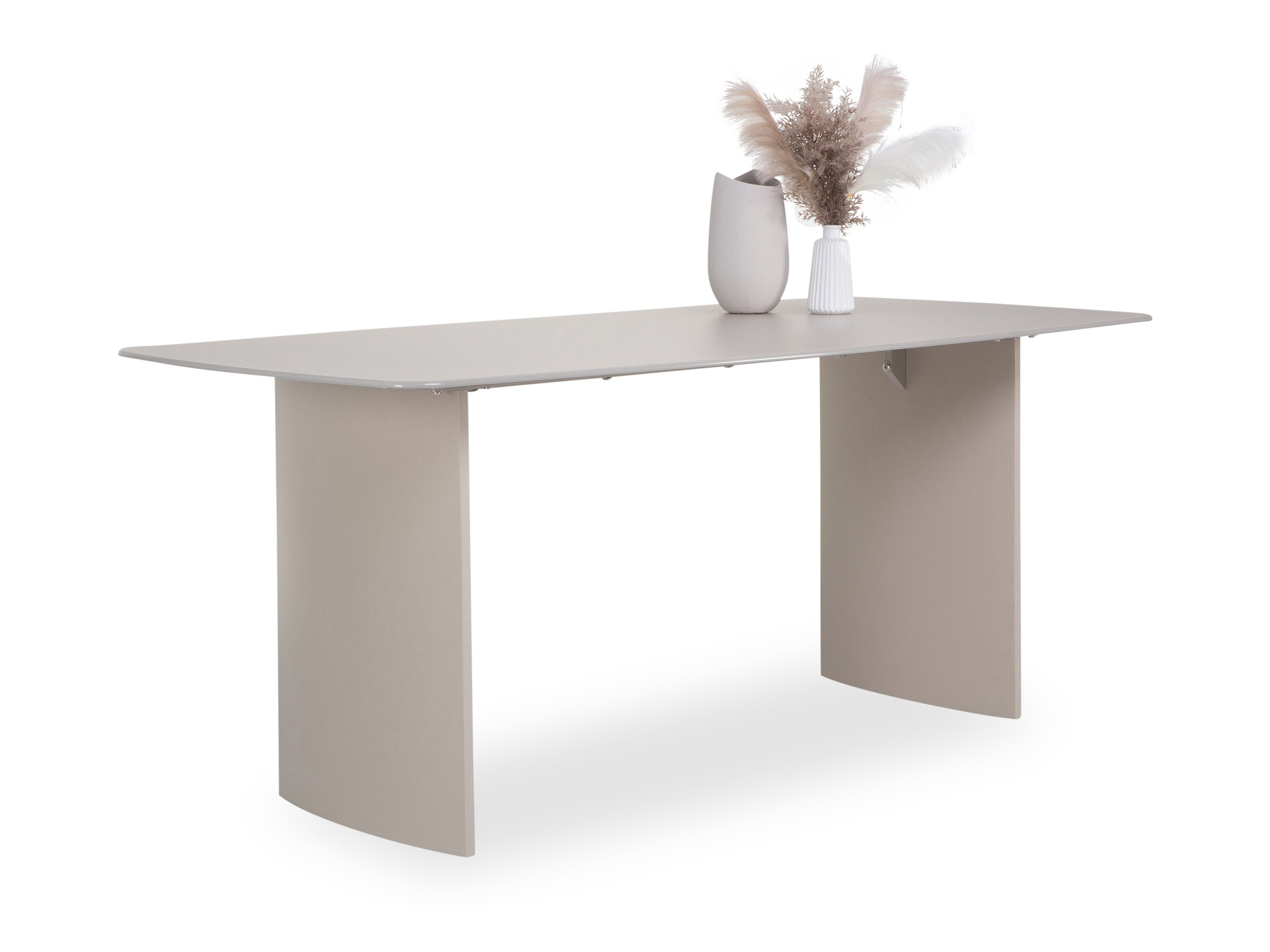 HARPER Esstisch Esstisch HARPER PAIMPOL BHT 180x76x90 cm beige Esszimmertisch
