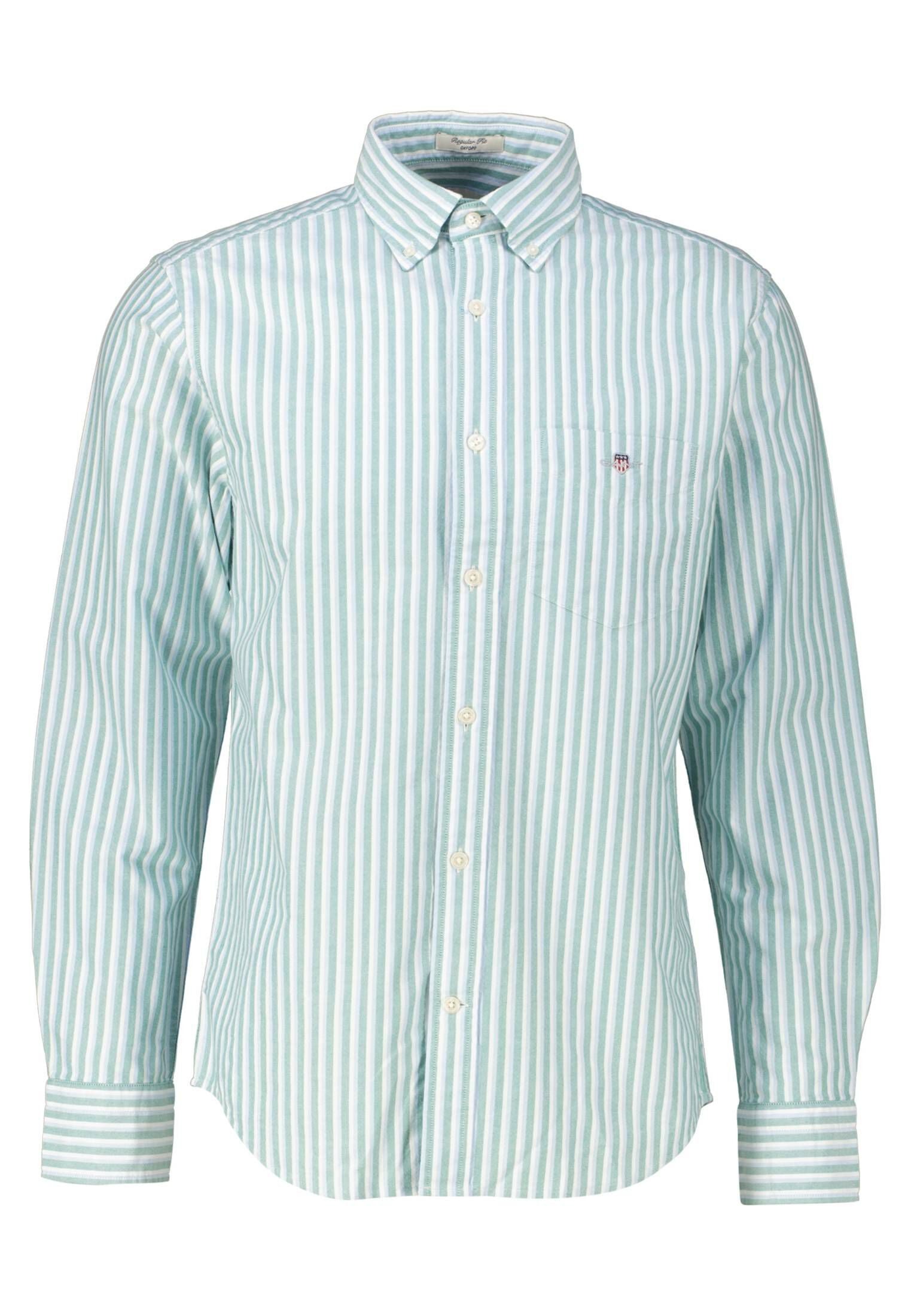 Langarmhemd Herren Oxford-Hemd Regular Fit