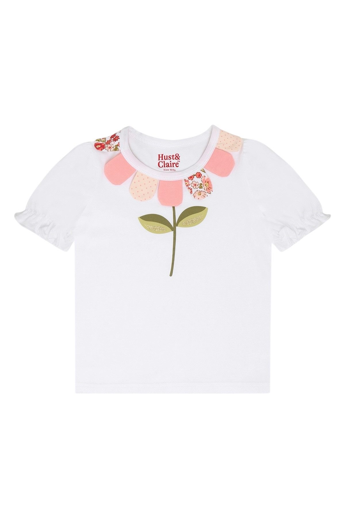 Hust & Claire T-Shirt HCAlma Petals (1-tlg) Hust & Claire Mädchen T-Shirt mit Blumenmotiv