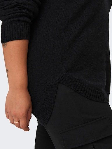 ONLY CARMAKOMA V-Ausschnitt-Pullover CARMARGARETA LS PULLOVER KNT NOOS Viskosemischung, regular fit