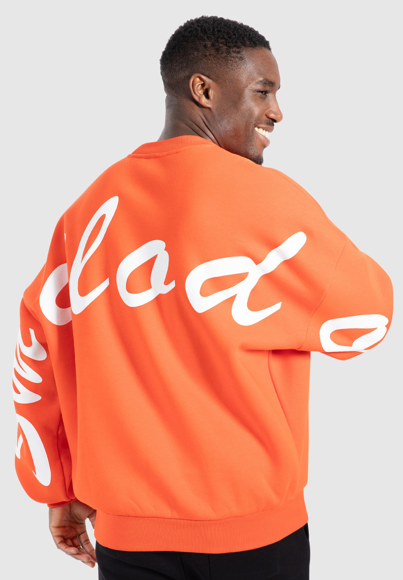 Smilodox Sweatshirt Unisex Liquid Brail, Oversize günstig online kaufen