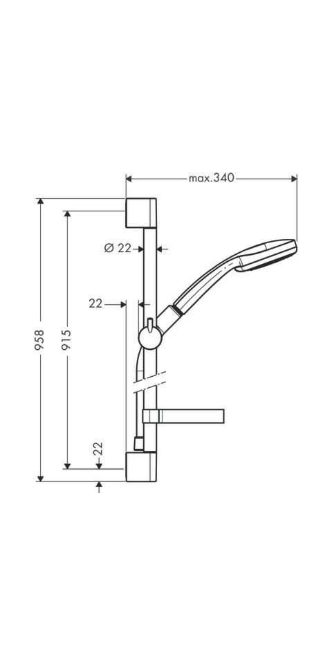 hansgrohe Brausegarnitur