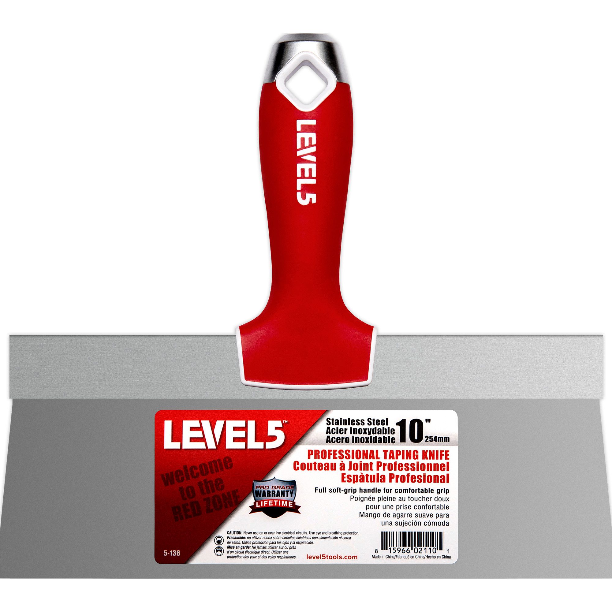 LEVEL5 Fassadenspachtel LEVEL5 Fassadenspachtel 3-Pack Stainless Steel 5-619