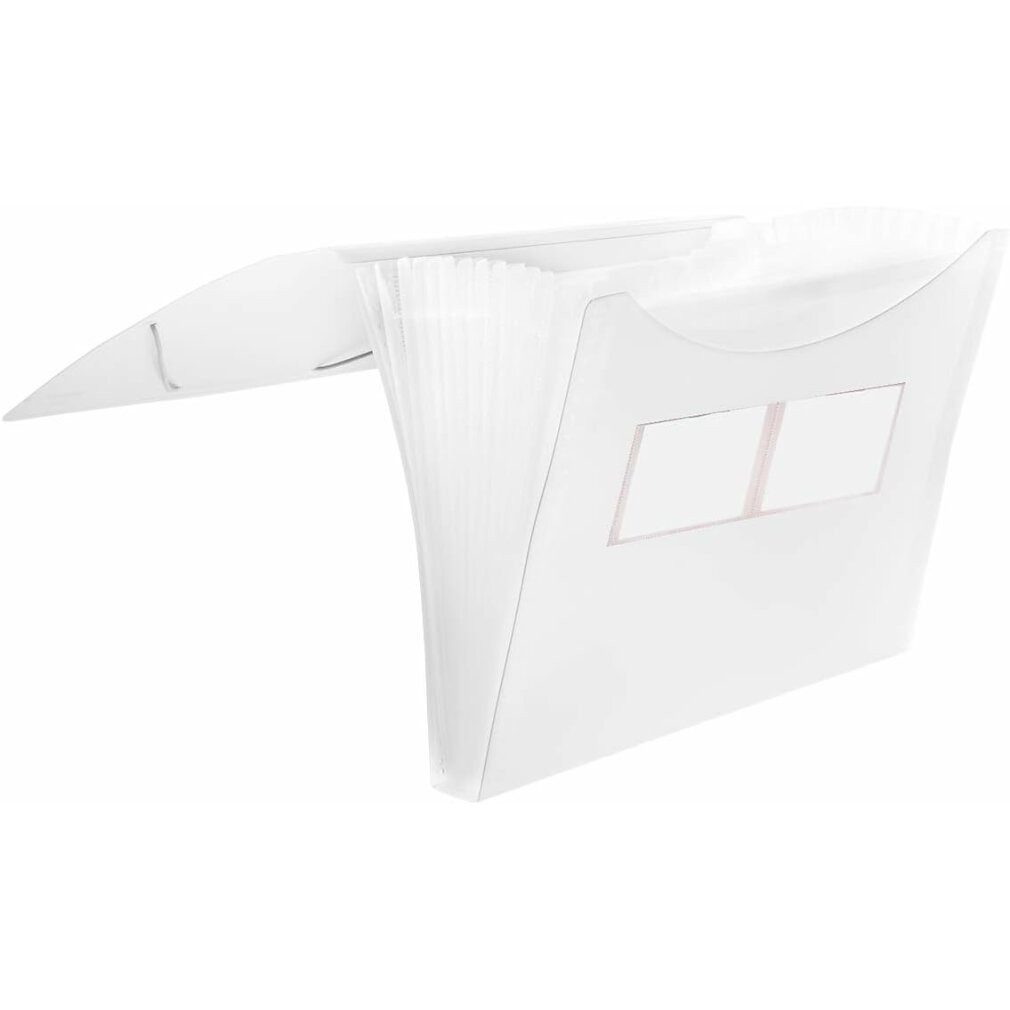 Fächermappe Fächermappe 12 Fächer transparent