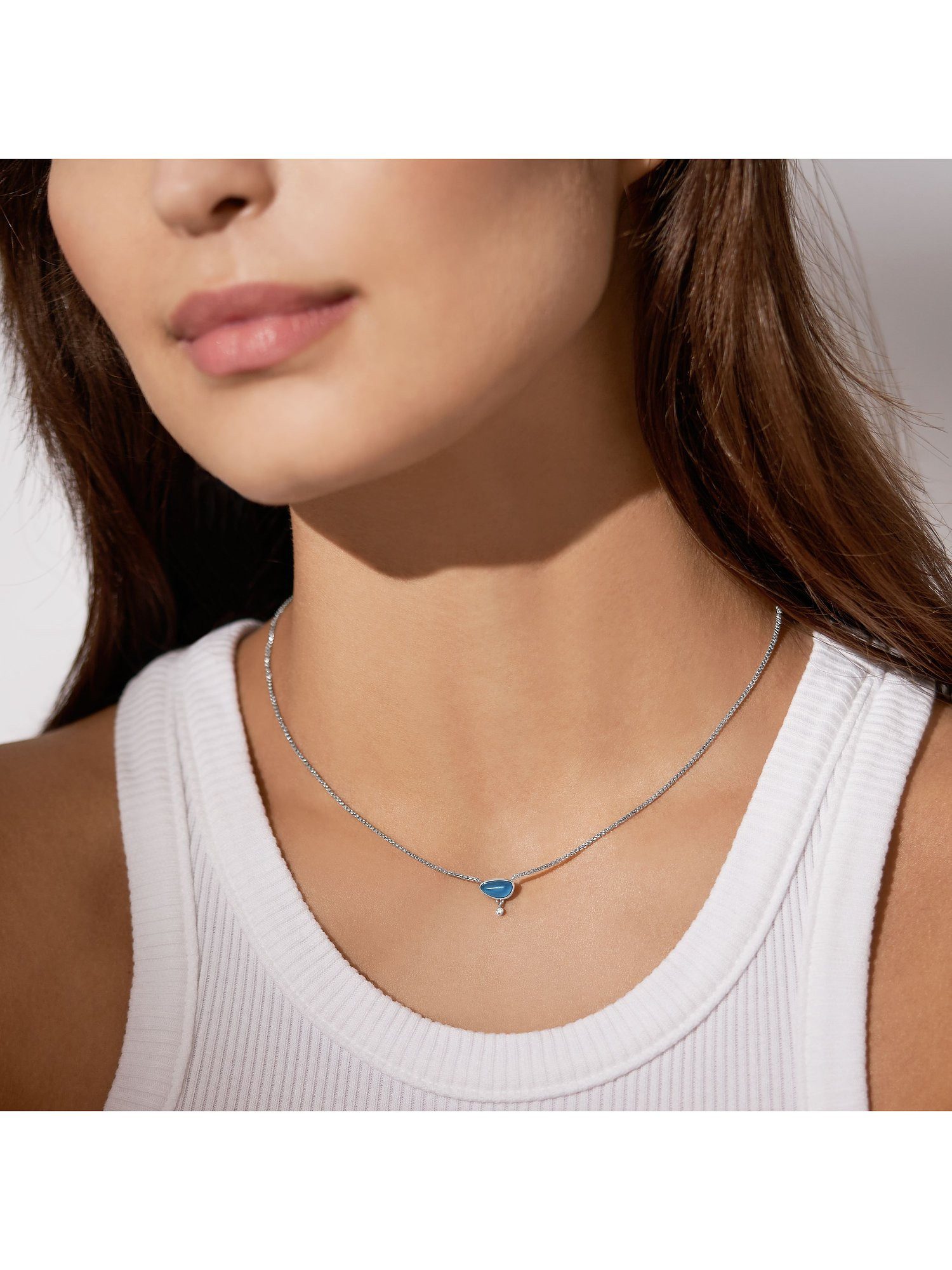 Skagen Edelstahlkette Skagen Damen-Kette...