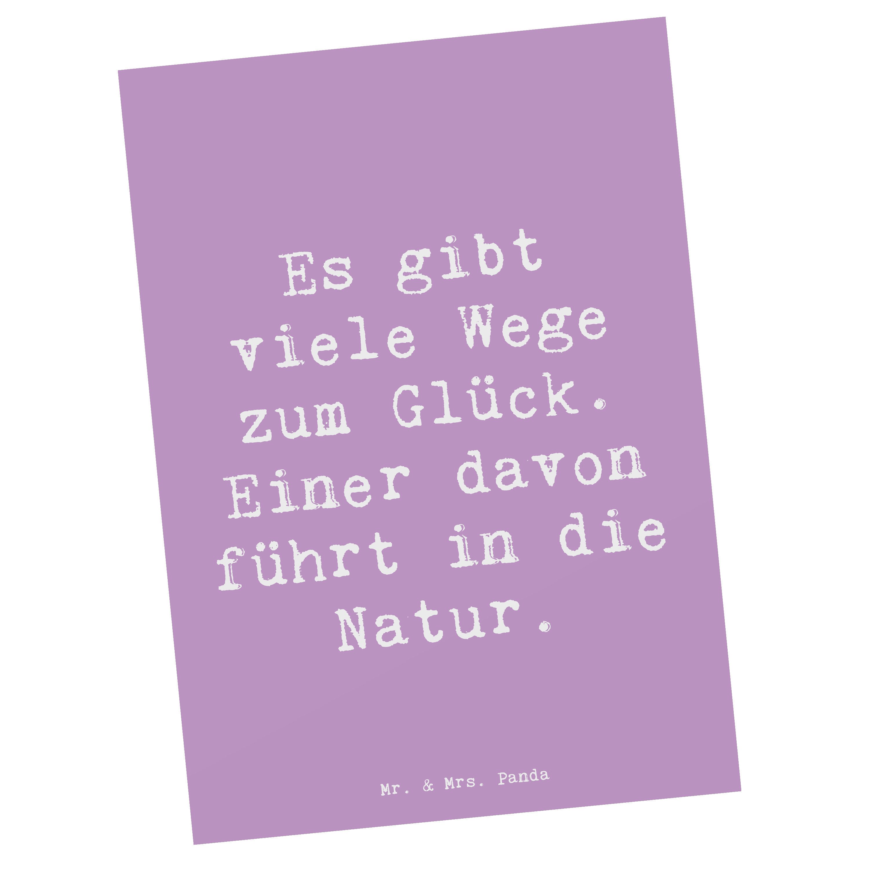 Postkarte Geborgenheit Natur - Lavendeltraum - Geschenk, Entdeckungsreise, emot