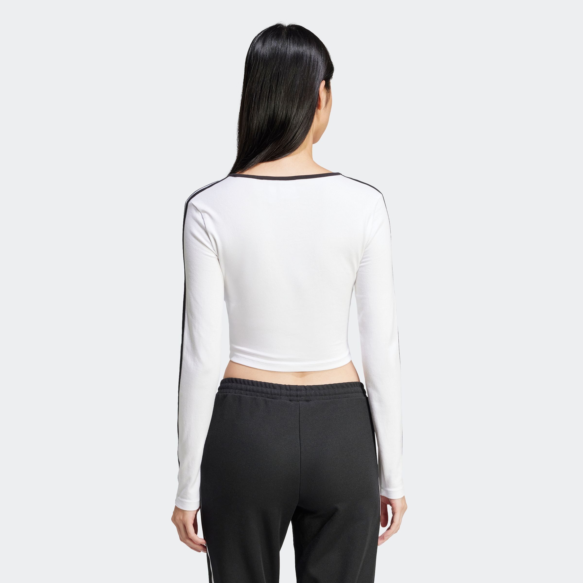 adidas Originals Langarmshirt 3S LS CROP günstig online kaufen