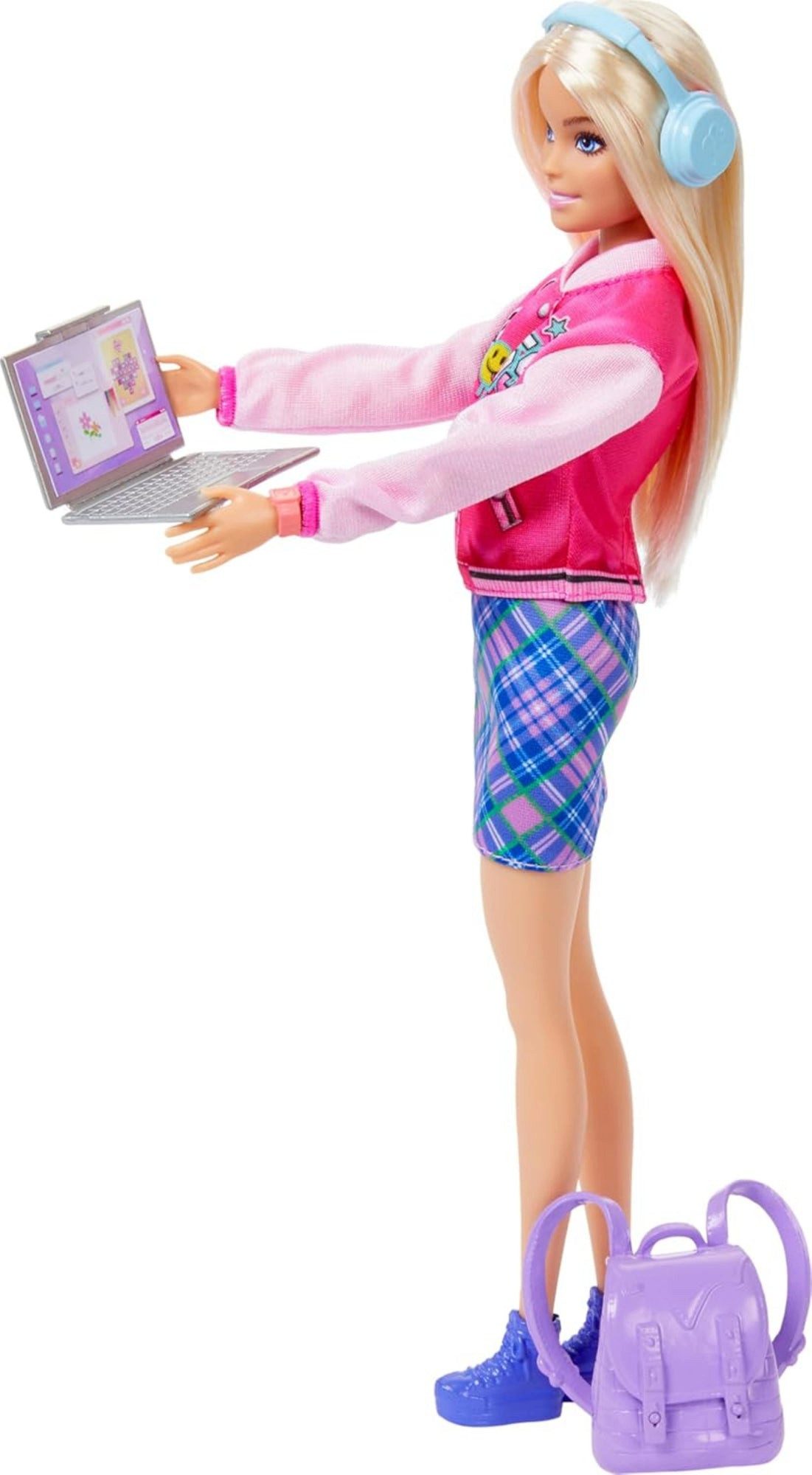 Mattel® Spiel Barbie Love School Puppe mit Zubehör - Schuloutfit & Laptop