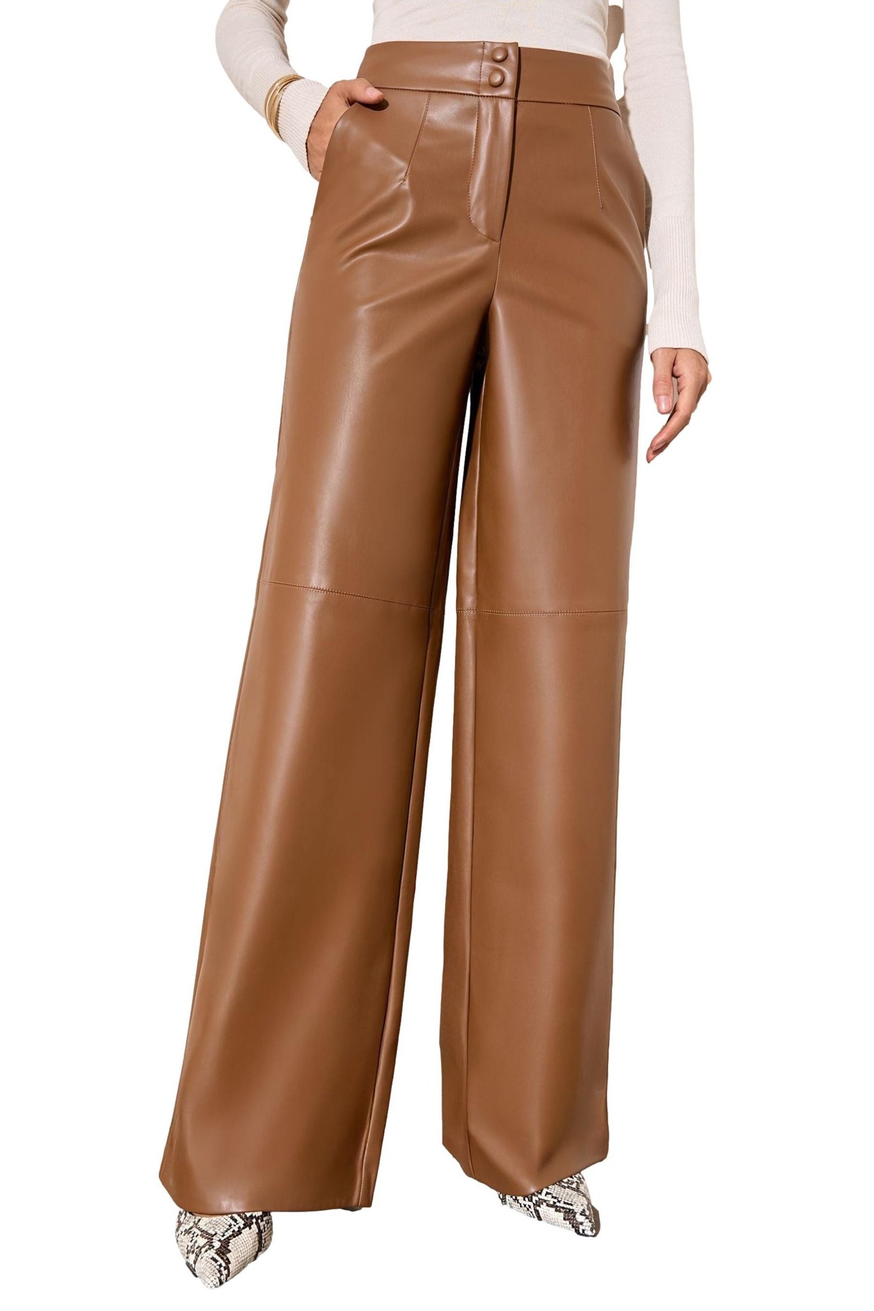 Lederhose Friends Like These X Lucy Mecklenburgh Hose, Reg