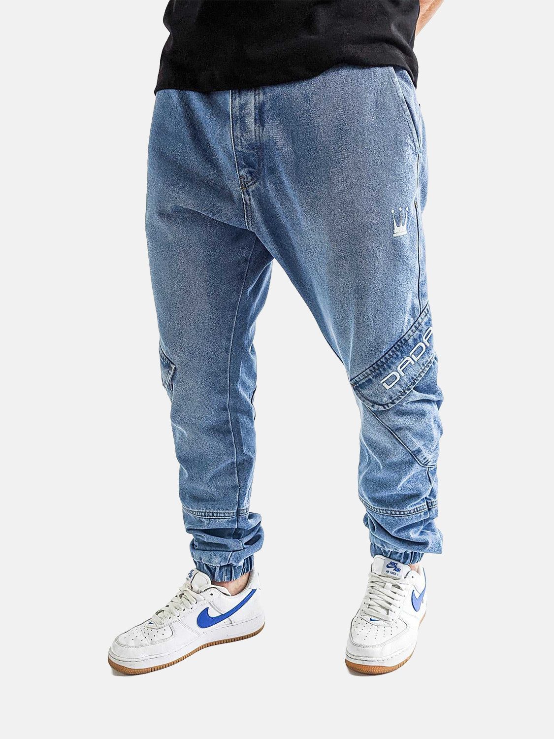 DADA Supreme Regular-fit-Jeans Light Blue Denim günstig online kaufen