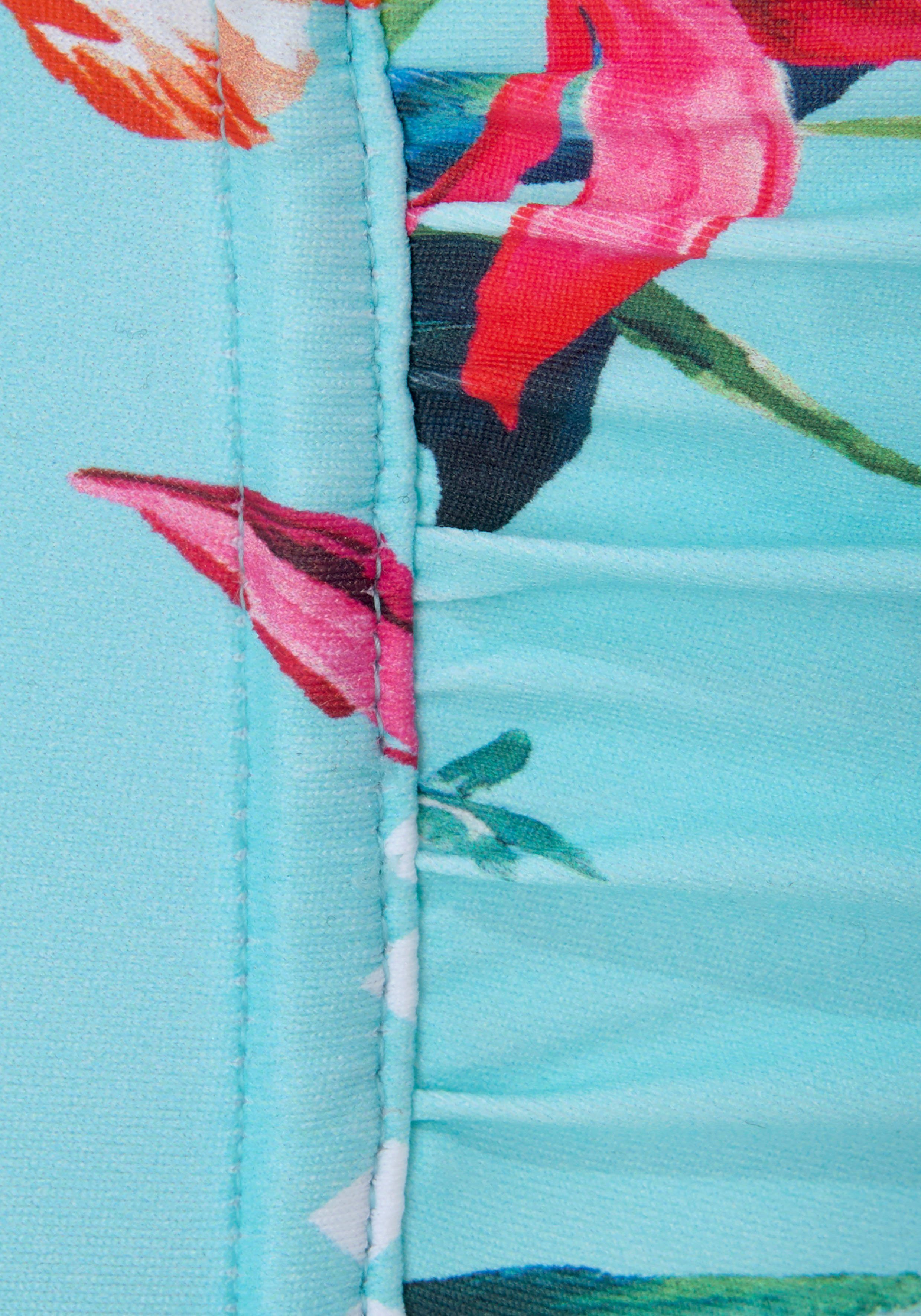 Sunseeker Bügel-Bandeau-Bikini-Top Modern, mit Blumenprint