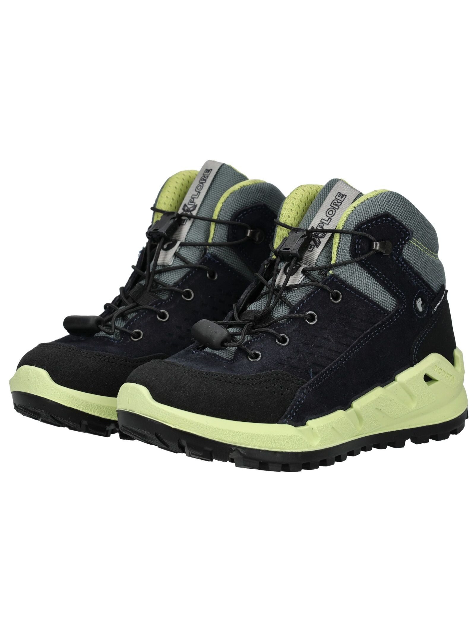 Ricosta Stiefelette Veloursleder . Schnürstiefelette