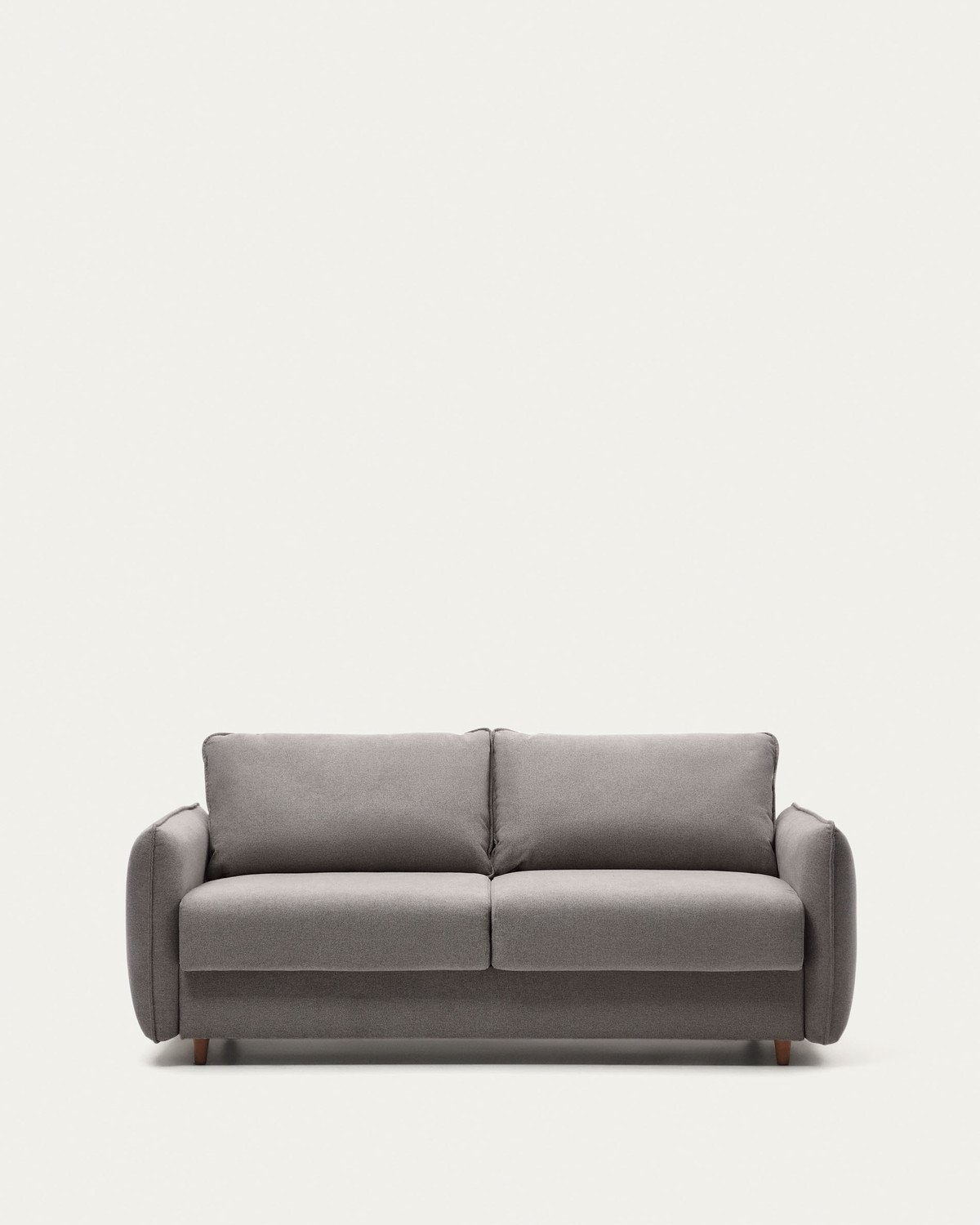 Couch Natur24 2-Sitzer Grau 93 67 x Chenille Neu x Bettsofa Schlafsofa cm 185 Stuhl