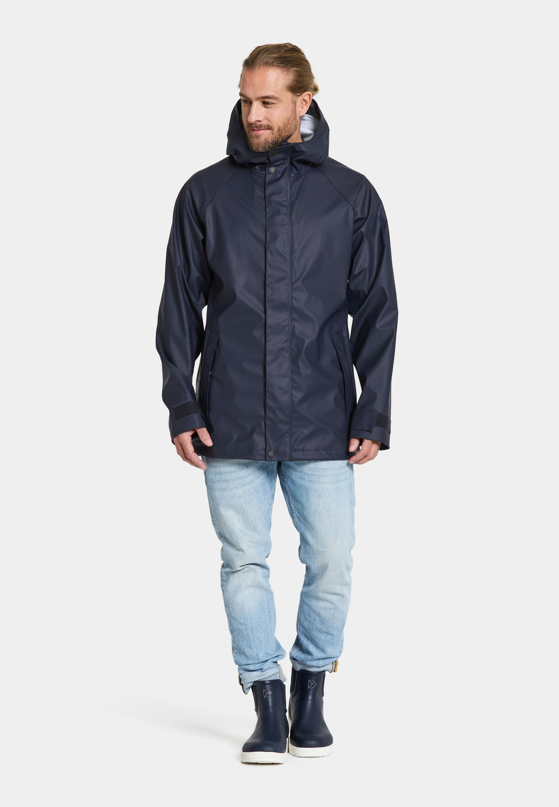 Didriksons Regenjacke Regenjacke Wasserdicht Didriksons Herren DARWIN mit Kapuze mit Taschen