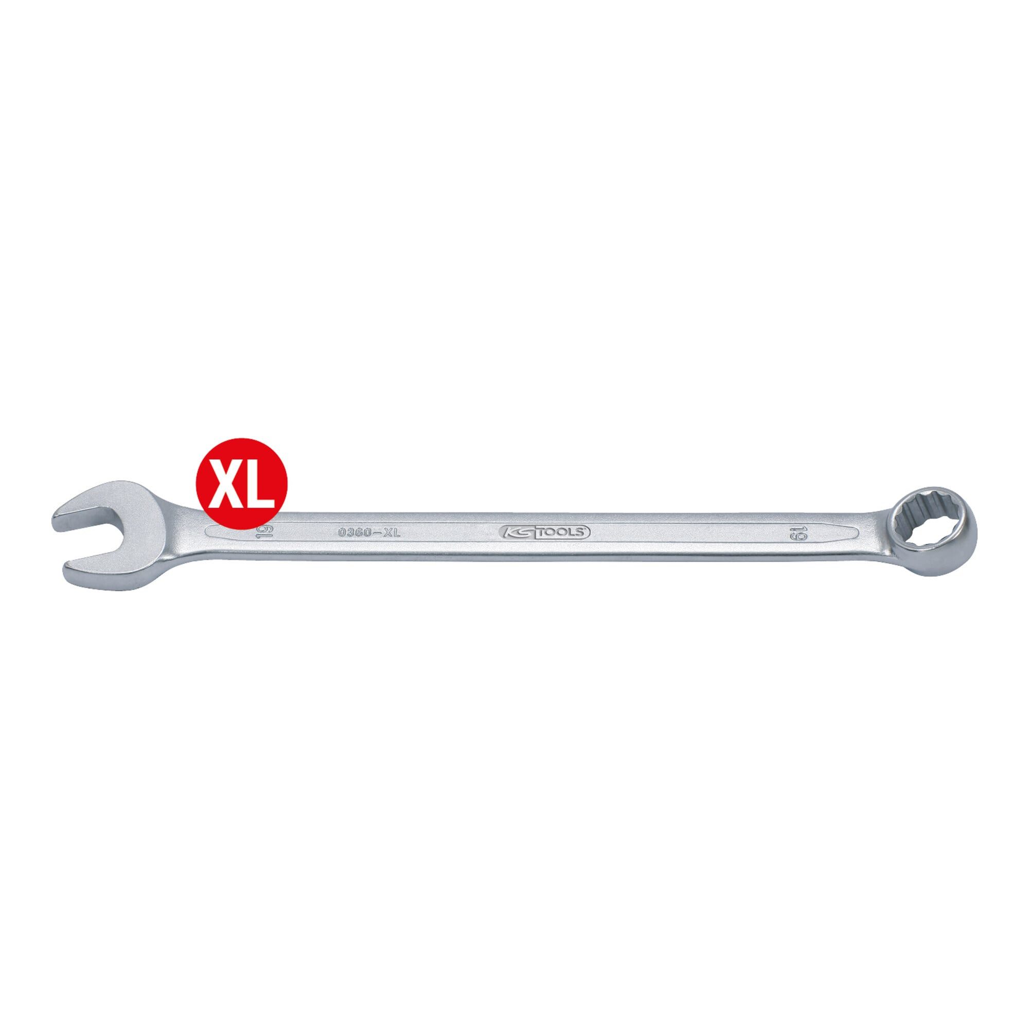 KS Tools Ratschenringschlüssel KS Tools CLASSIC XL Ringmaulschlüssel abgewinkelt,15mm
