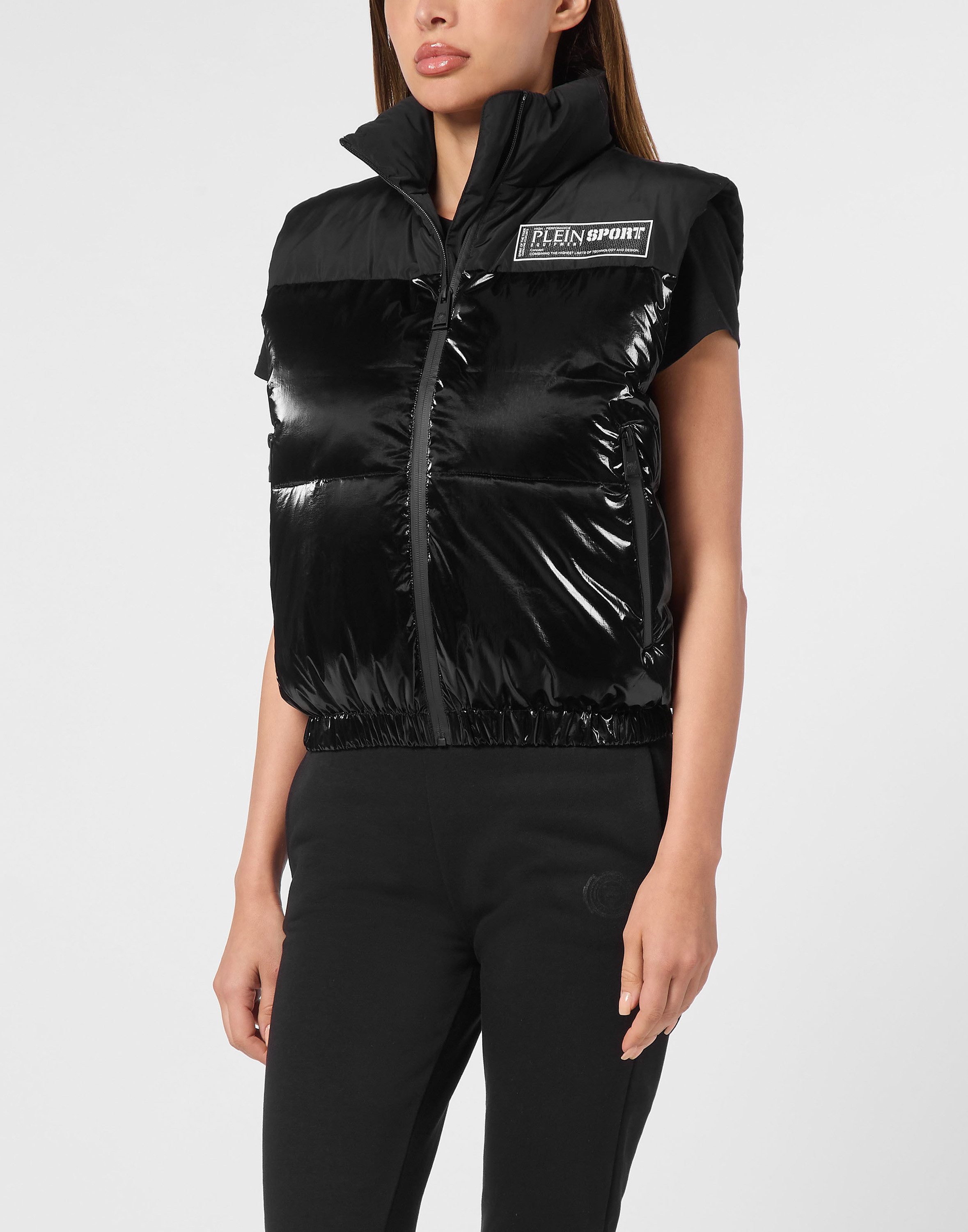 PLEIN SPORT Kurzweste Weste günstig online kaufen