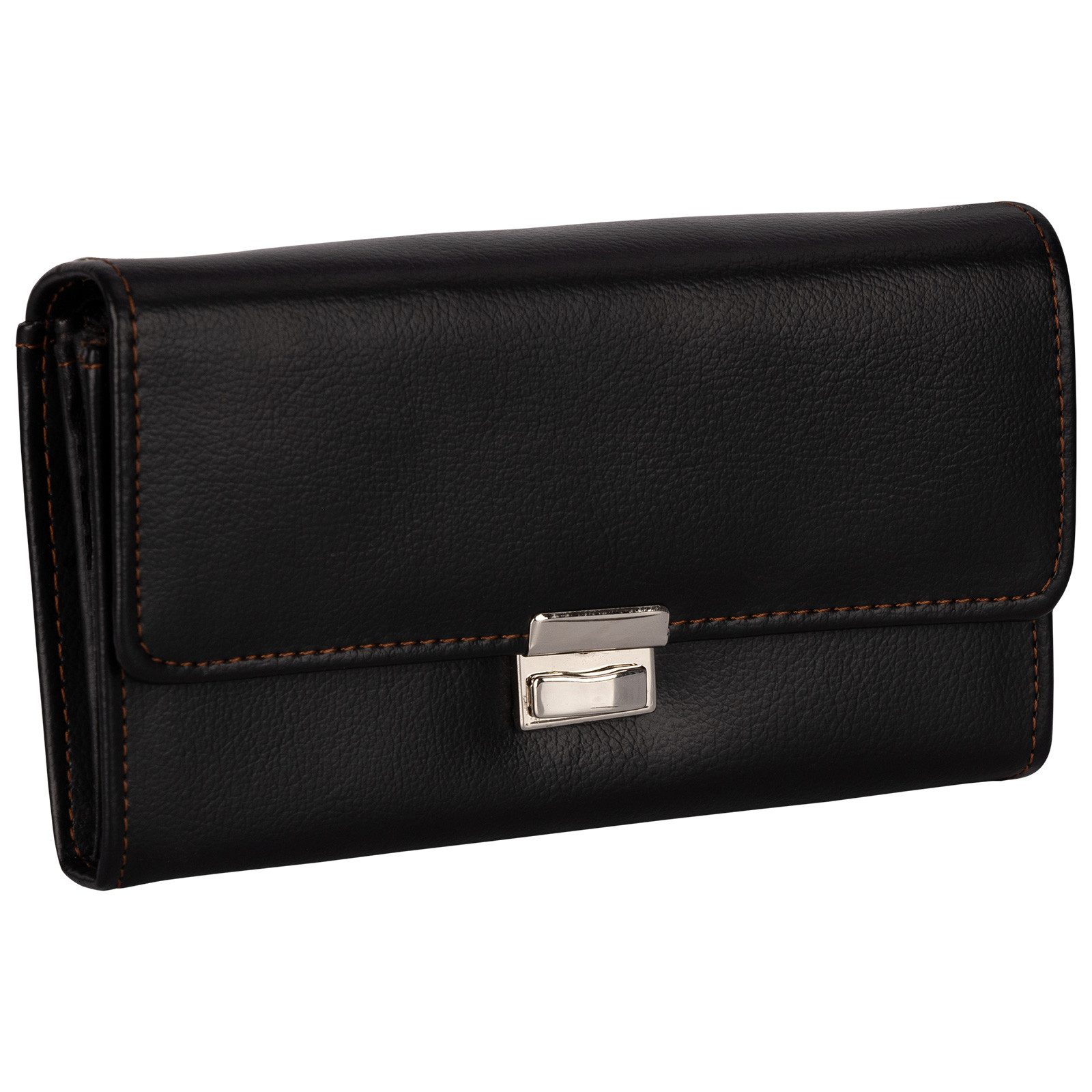 EAAKIE Kellnerbörse Kellnerbörse Kellnergeldbörse Geldbörse Taxibörse Kunstleder, 7 Geldscheinfächer, inkl. abnehmbarer Kette