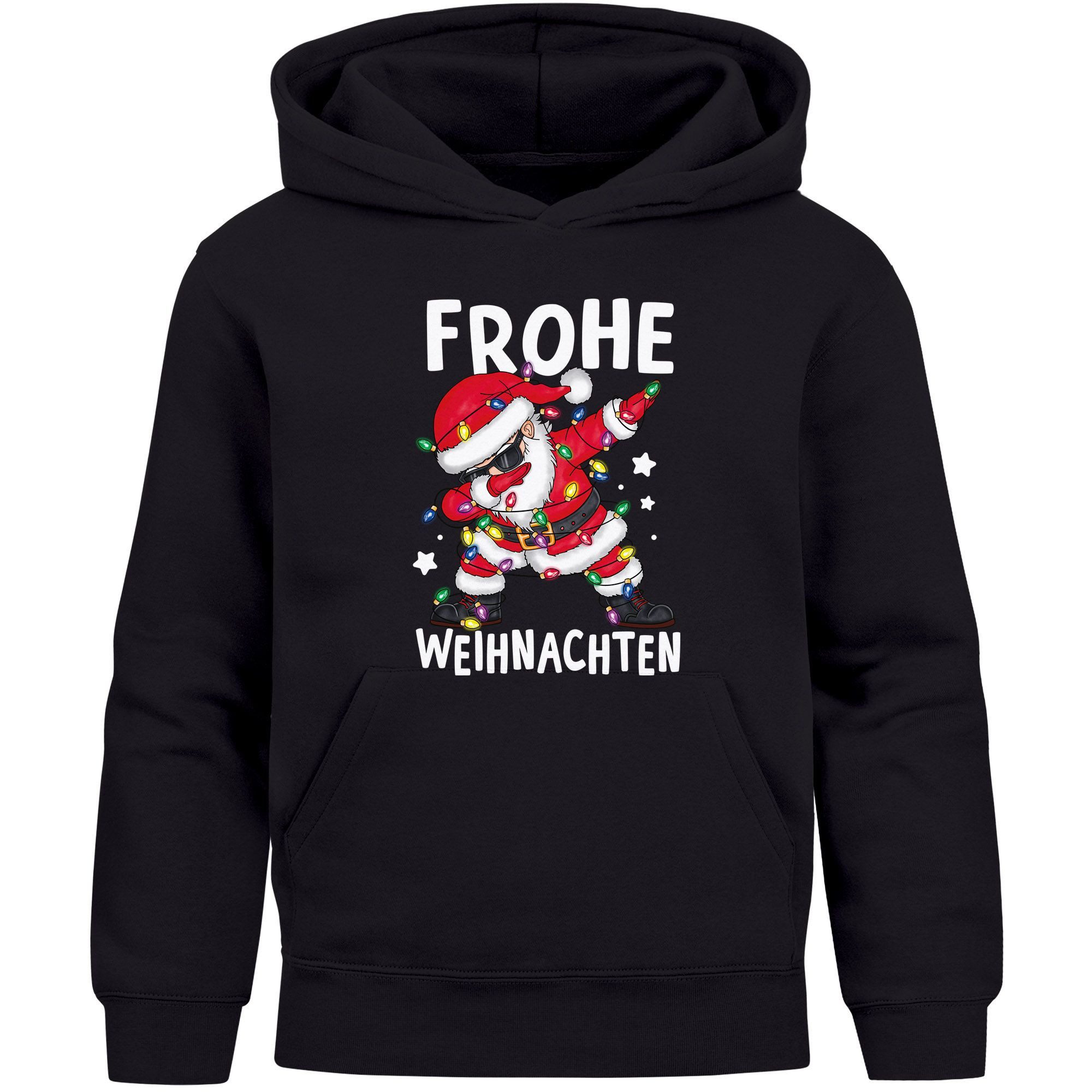 Hoodie Kinder Hoodie Weihnachtspullover Jungen Mädchen Dabbing Santa