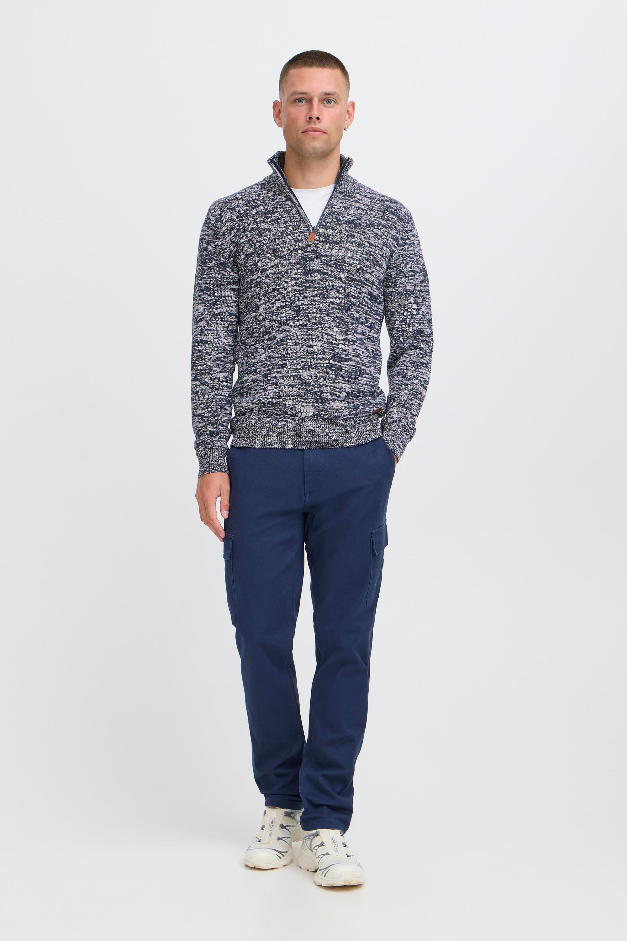 Blend Troyer BHDanni Klassischer Troyer mit Reißverschluss