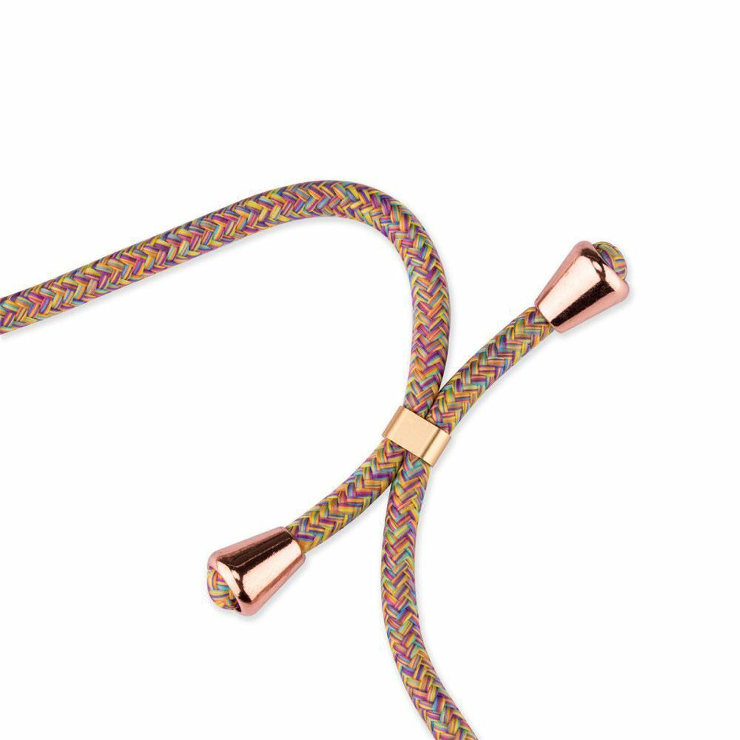 betterfon Handykette für Samsung Galaxy A42 5G Handyhülle mit Band & Kordel Bumper Rainbow, Hände frei – mit Silikonhülle & Schnur für flexiblen Alltag
