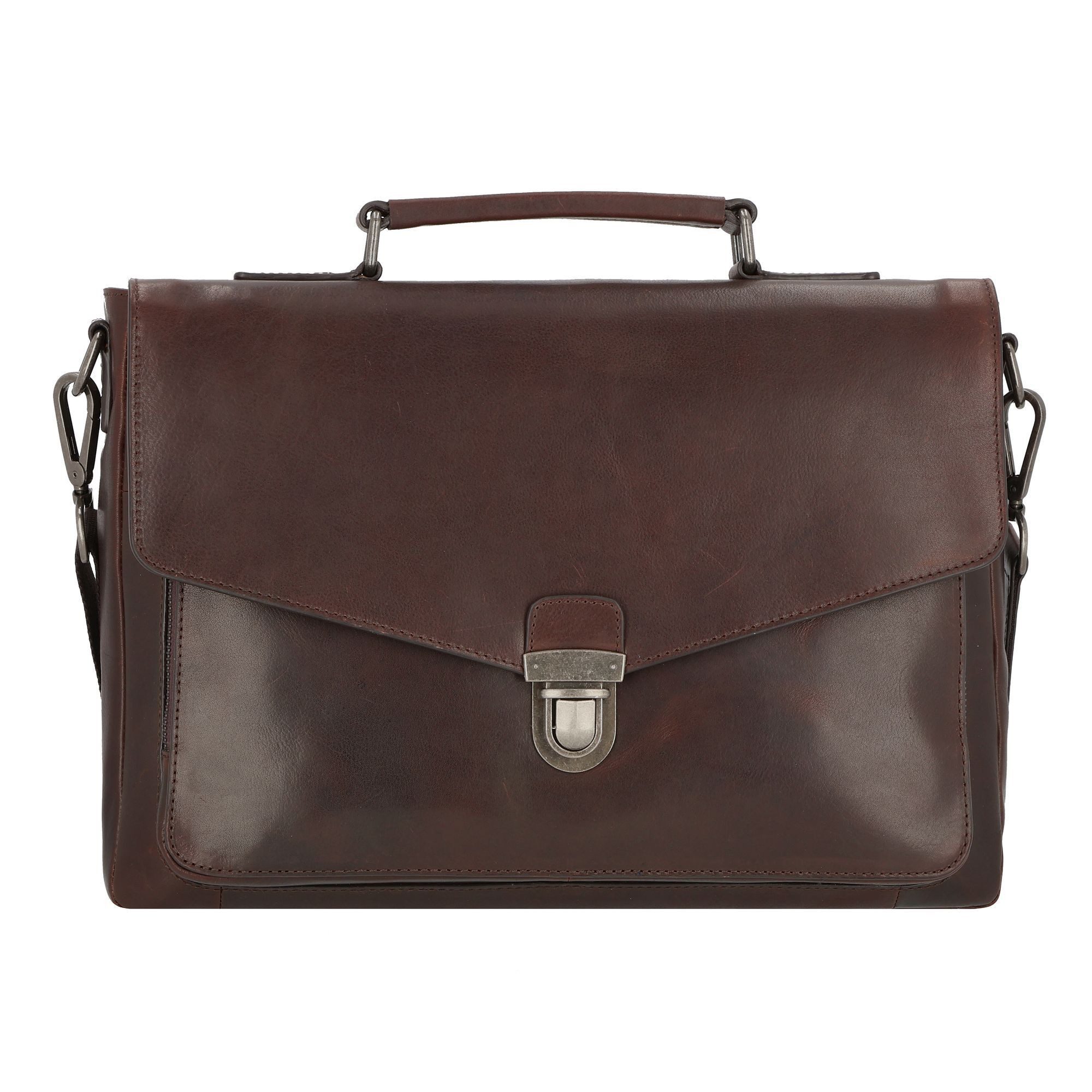 Leonhard Heyden Aktentasche Roma, Leder