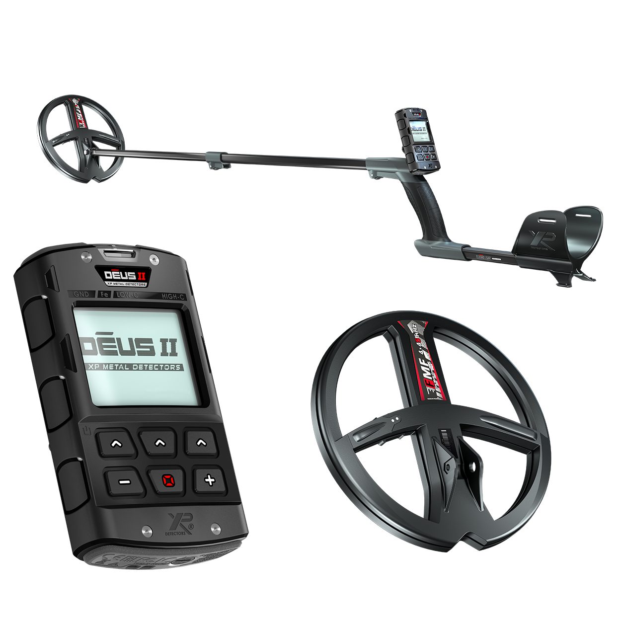 XP Metal Detectors Metalldetektor DEUS 2 II 22 FMF RC, Präzise Spule