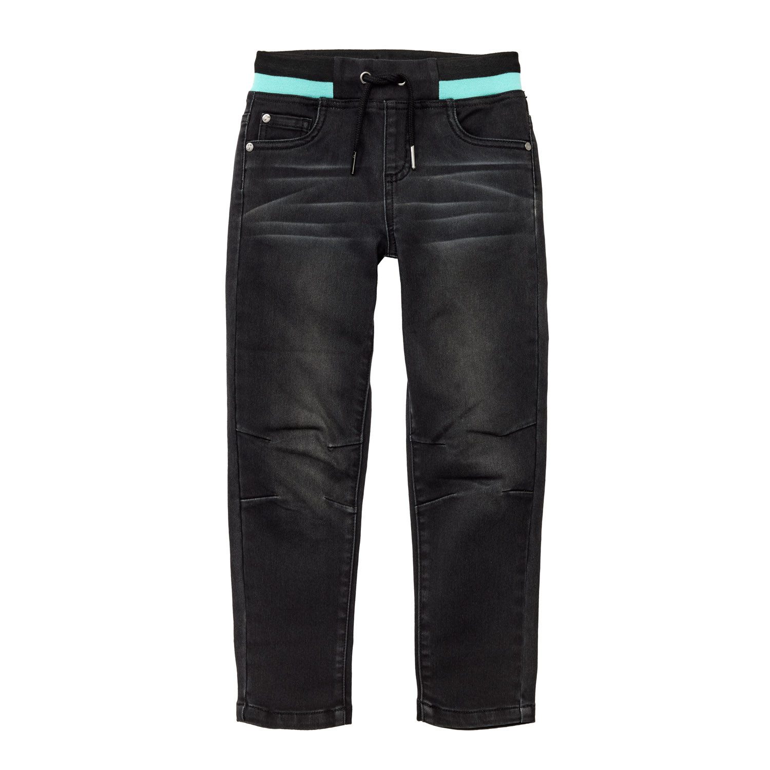 JAKO-O Bequeme Jeans JAKO-O Kinder Bequemhose Jeansoptik, black denim
