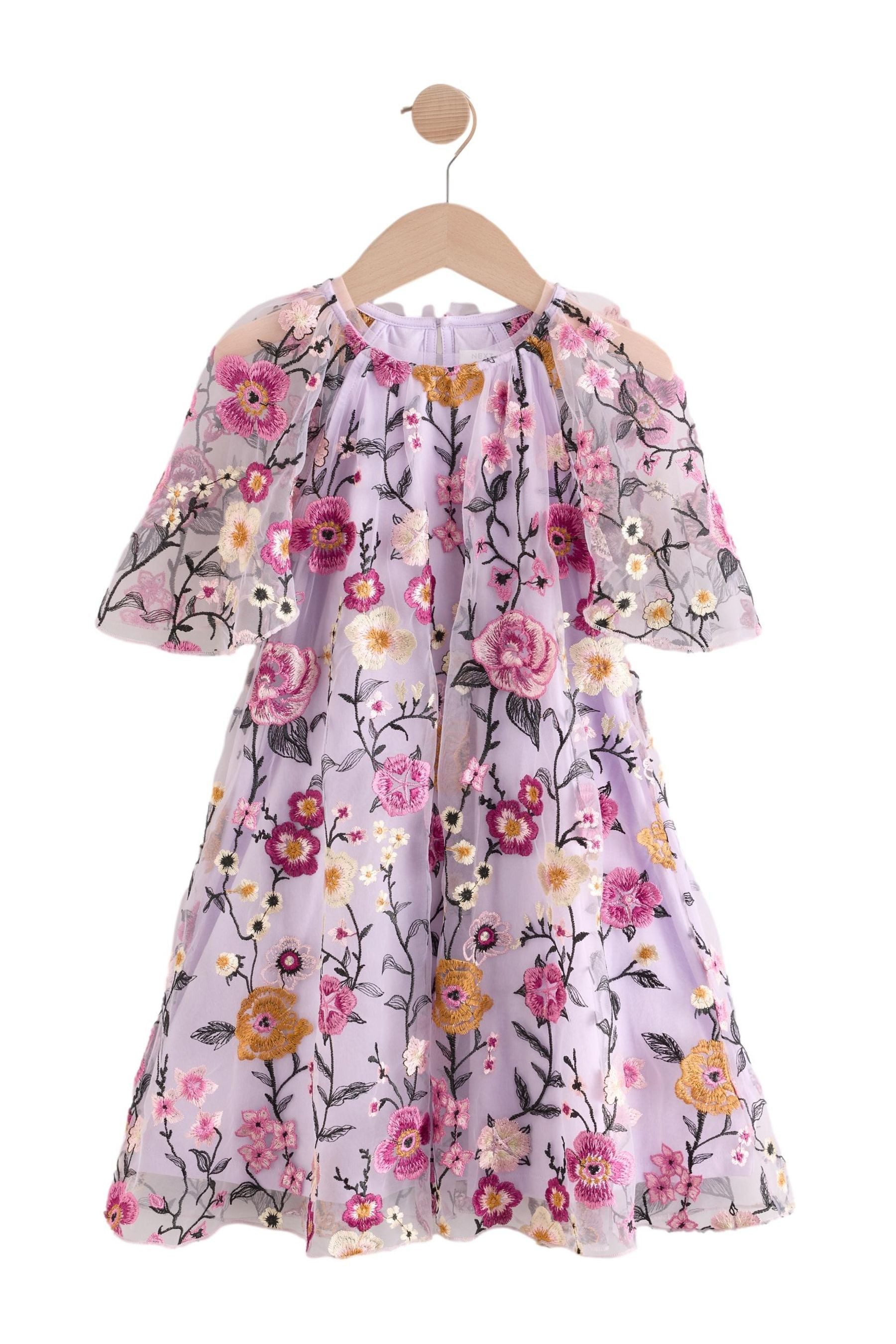 Next Partykleid Festliches Kleid mit Stickerei günstig online kaufen