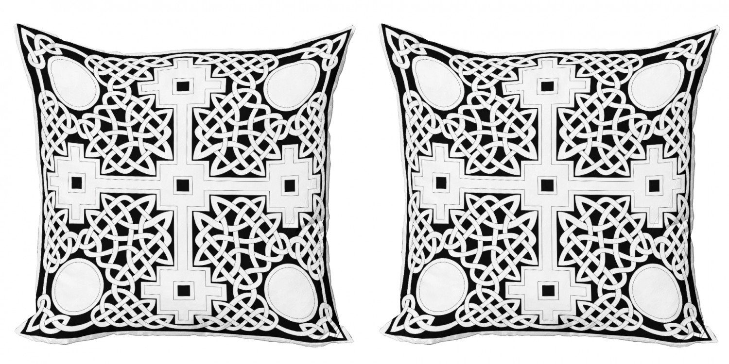 Kissenbezüge Modern Accent Doppelseitiger Digitaldruck, Abakuhaus (2 Stück), keltisch Everlasting Celtic Knot