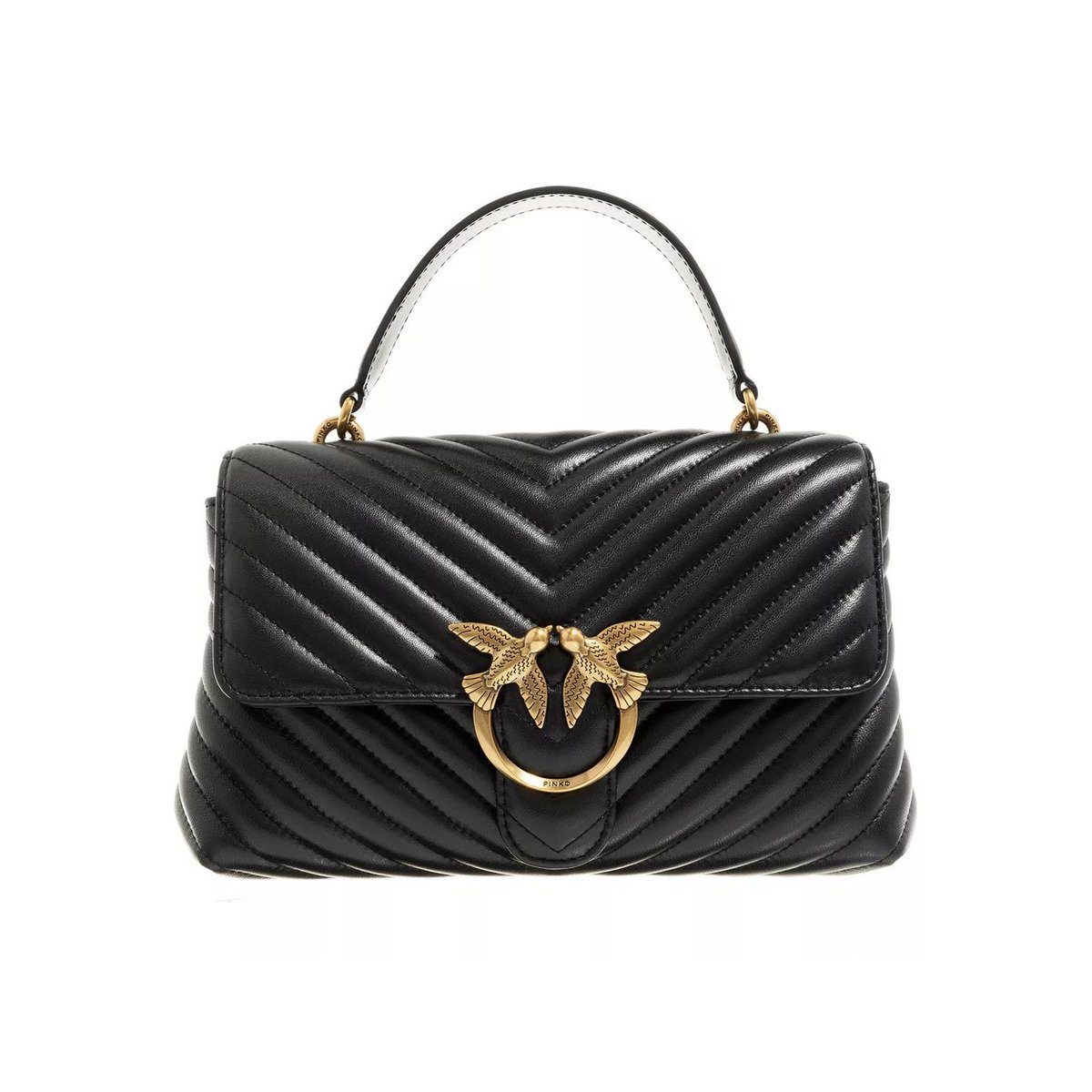 PINKO Schultertasche schwarz (1-tlg)