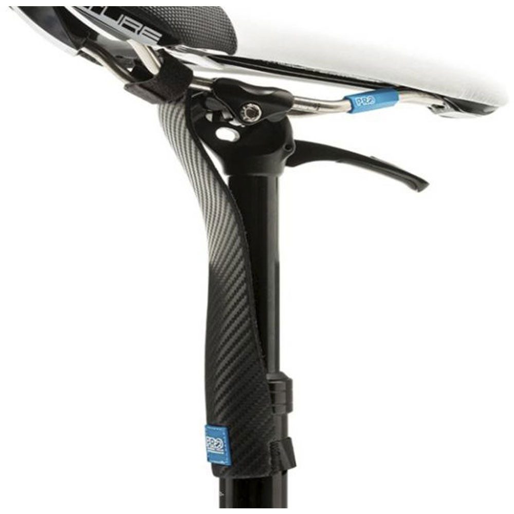 PRO Sattelstütze PRO Sattelstützenschutz 75mm XS carbon schwarz Fahrrad