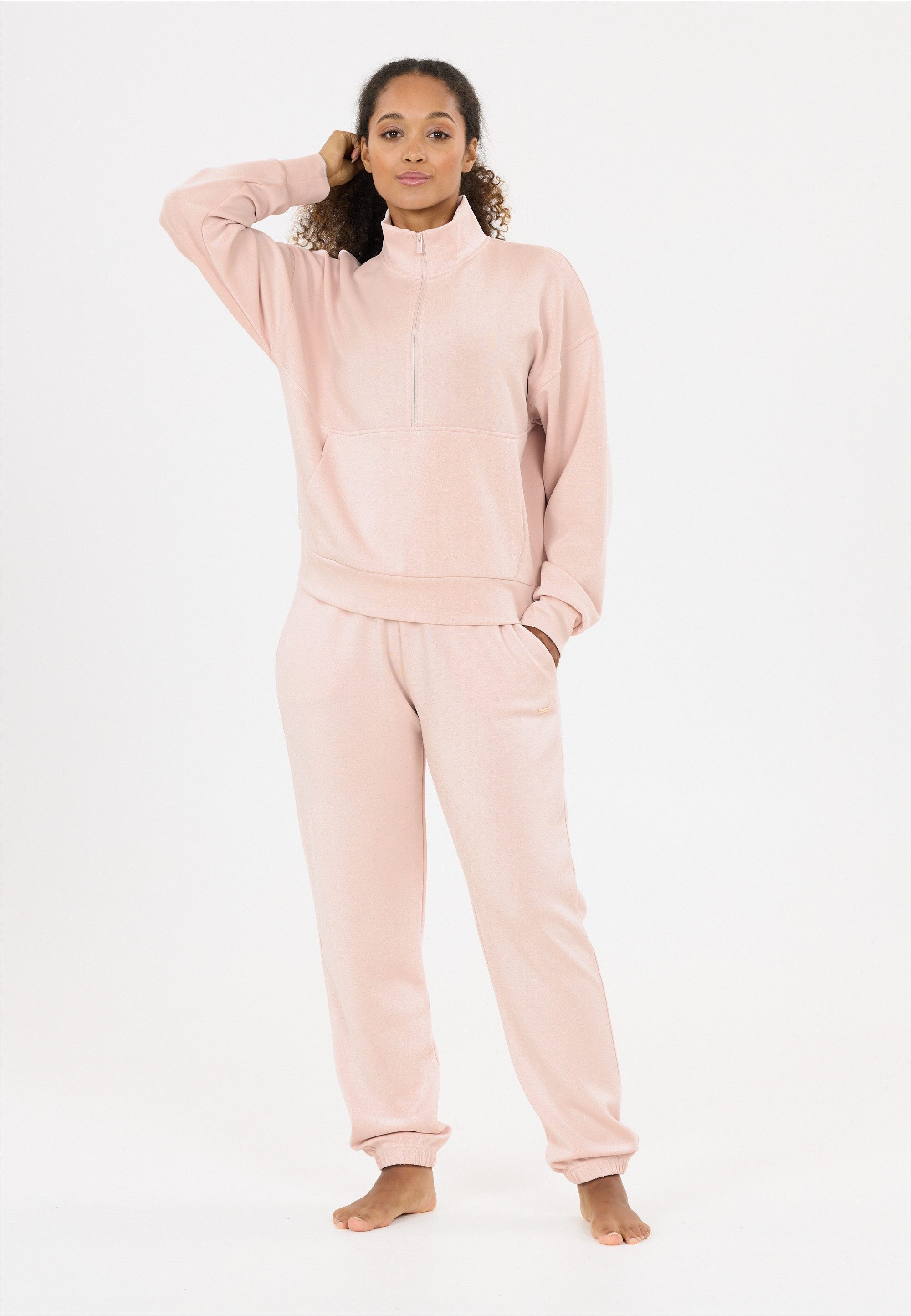 ATHLECIA Sweatshirt Jillnana mit geräumiger Kängurutasche