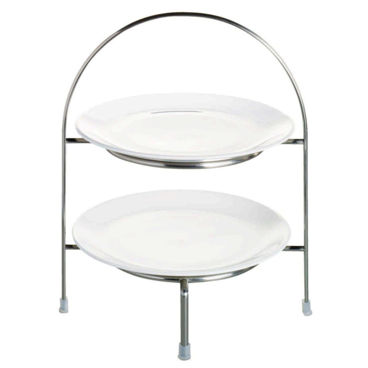 ASA SELECTION Etagere A Table Weiß, Metall, d: 21 cm / h: 28 cm