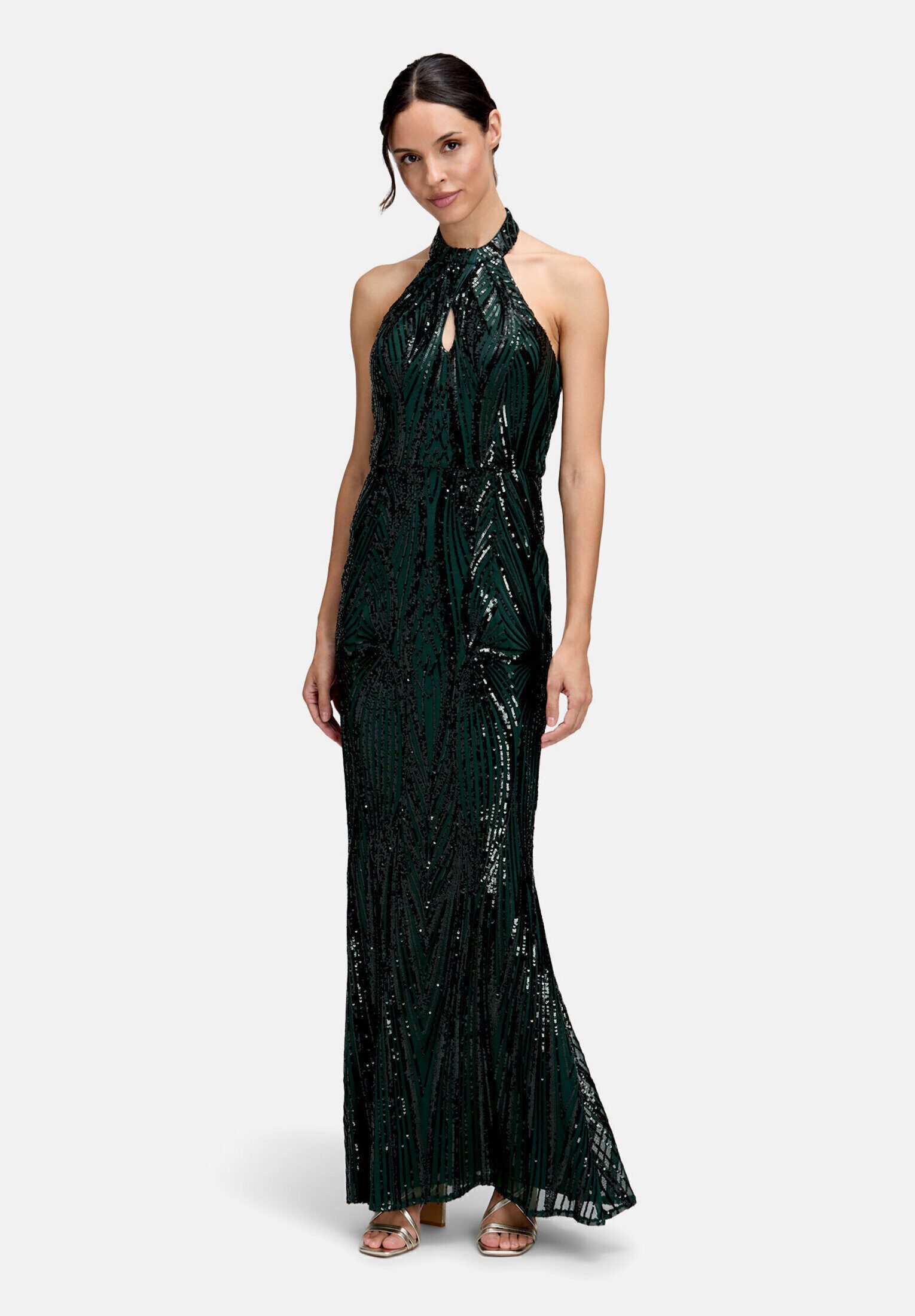Vera Mont Abendkleid Damen im Glitzer-Look