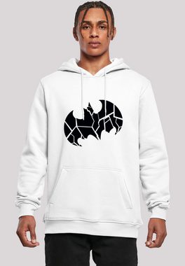 F4NT4STIC Sweatshirt F4NT4STIC Herren Batman Logo shattered with Fitted heavy hoody (1-tlg)