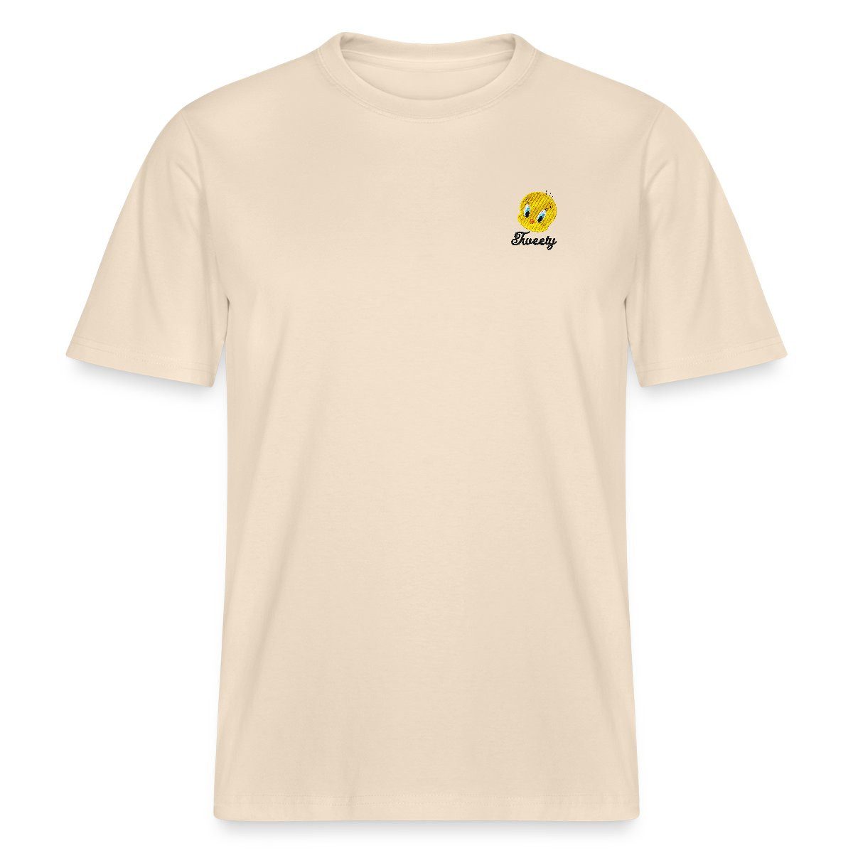 T-Shirt Looney Tunes Tweety Porträt Stick Relaxed Fit Unisex T-Shirt