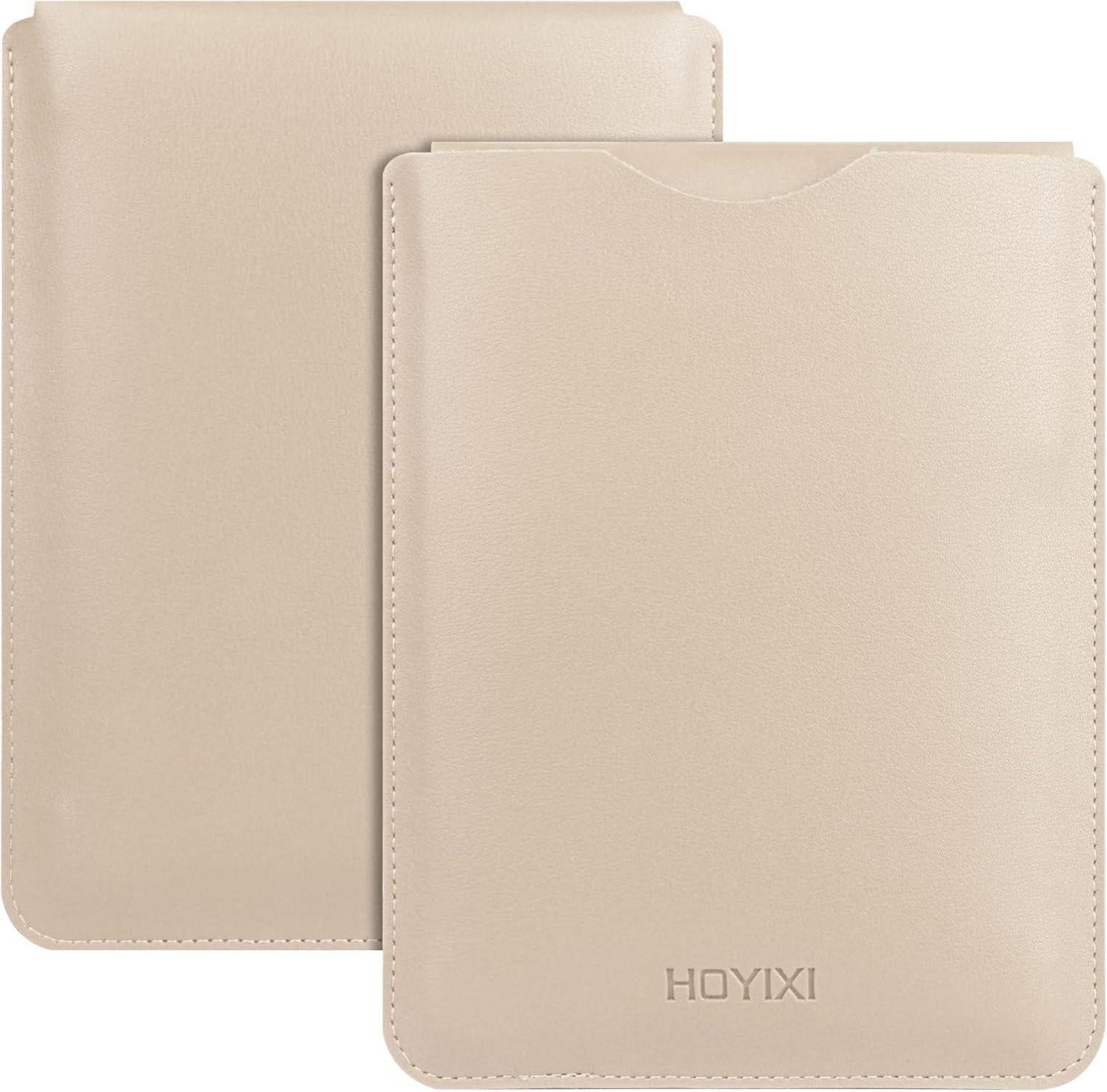 LuxusKollektion E-Reader-Hülle E-Reader Hülle 6 Zoll Leder Schutzhülle Weiß Flip-In Design