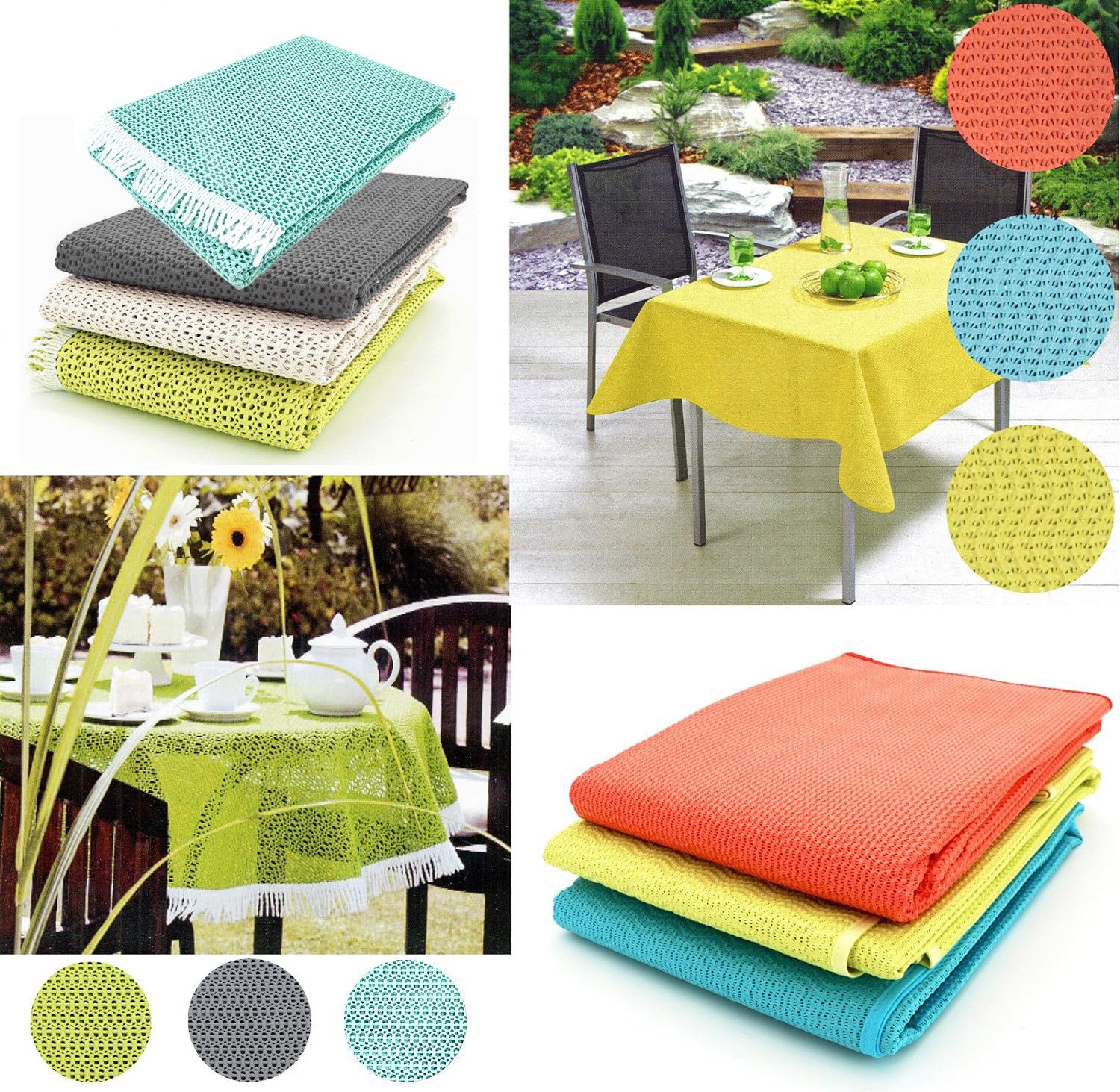 heimtexland Gartentischdecke Outdoor Garten Tischdecke Weichschaum günstig online kaufen