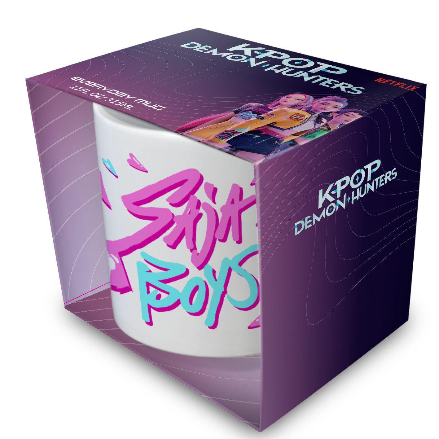 Tasse K-Pop Demon Hunters - Saja Boys Comic - Tasse