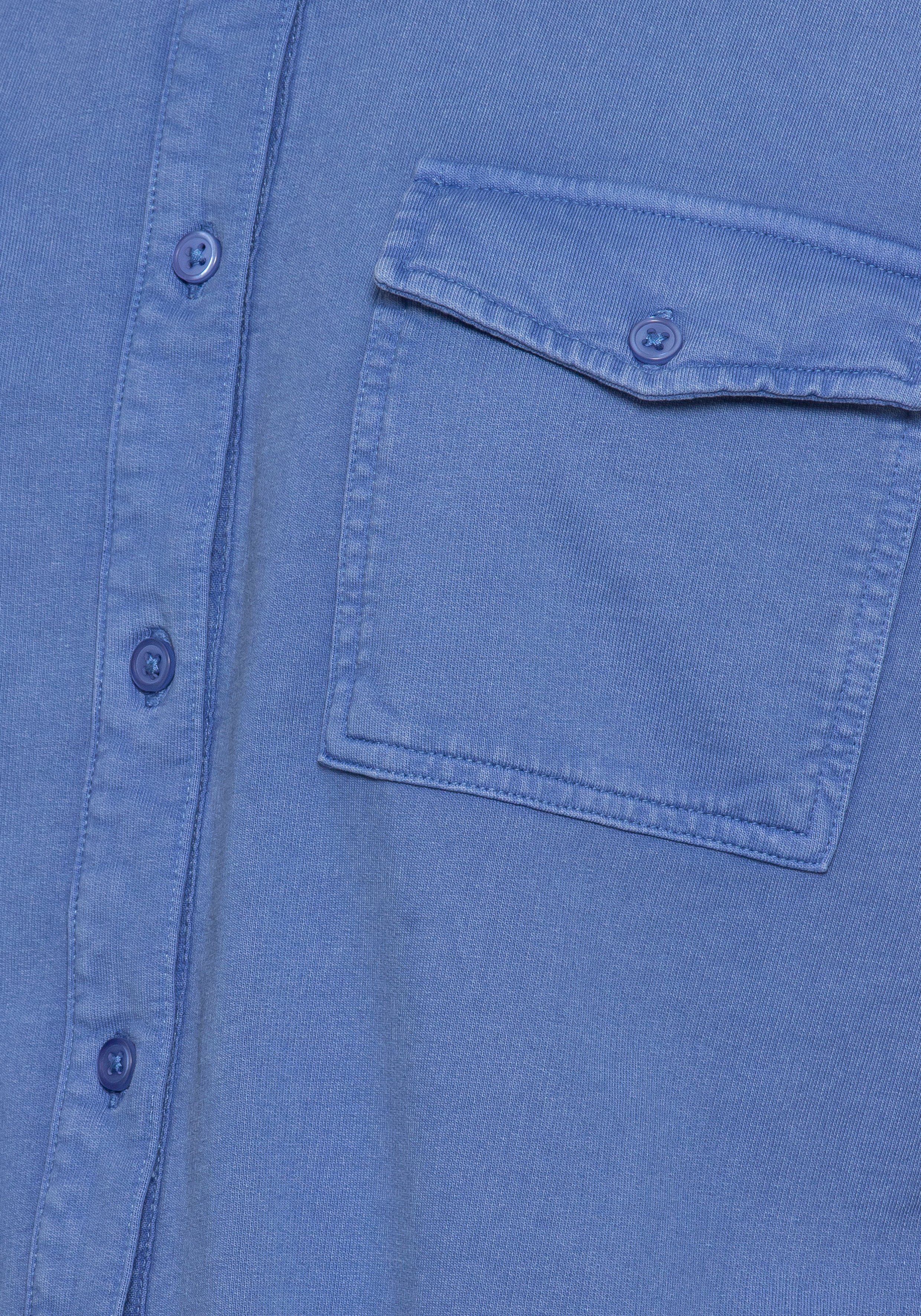 Buffalo Blusenshirt Loungeshirt im Used-Look, Loungewear