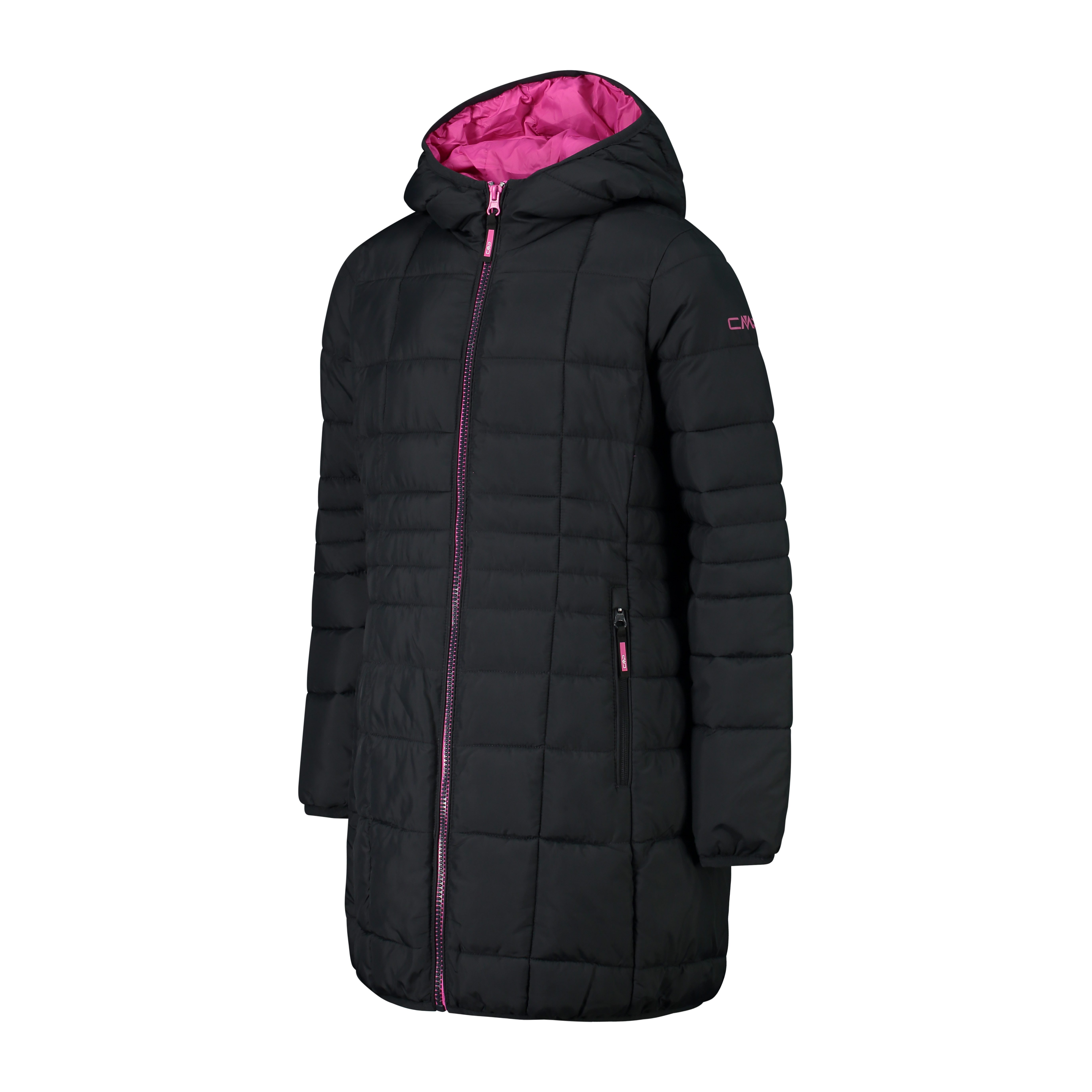 CMP Wintermantel CMP Mädchen Mantel Kid G Coat Fix Hood 34Z3465