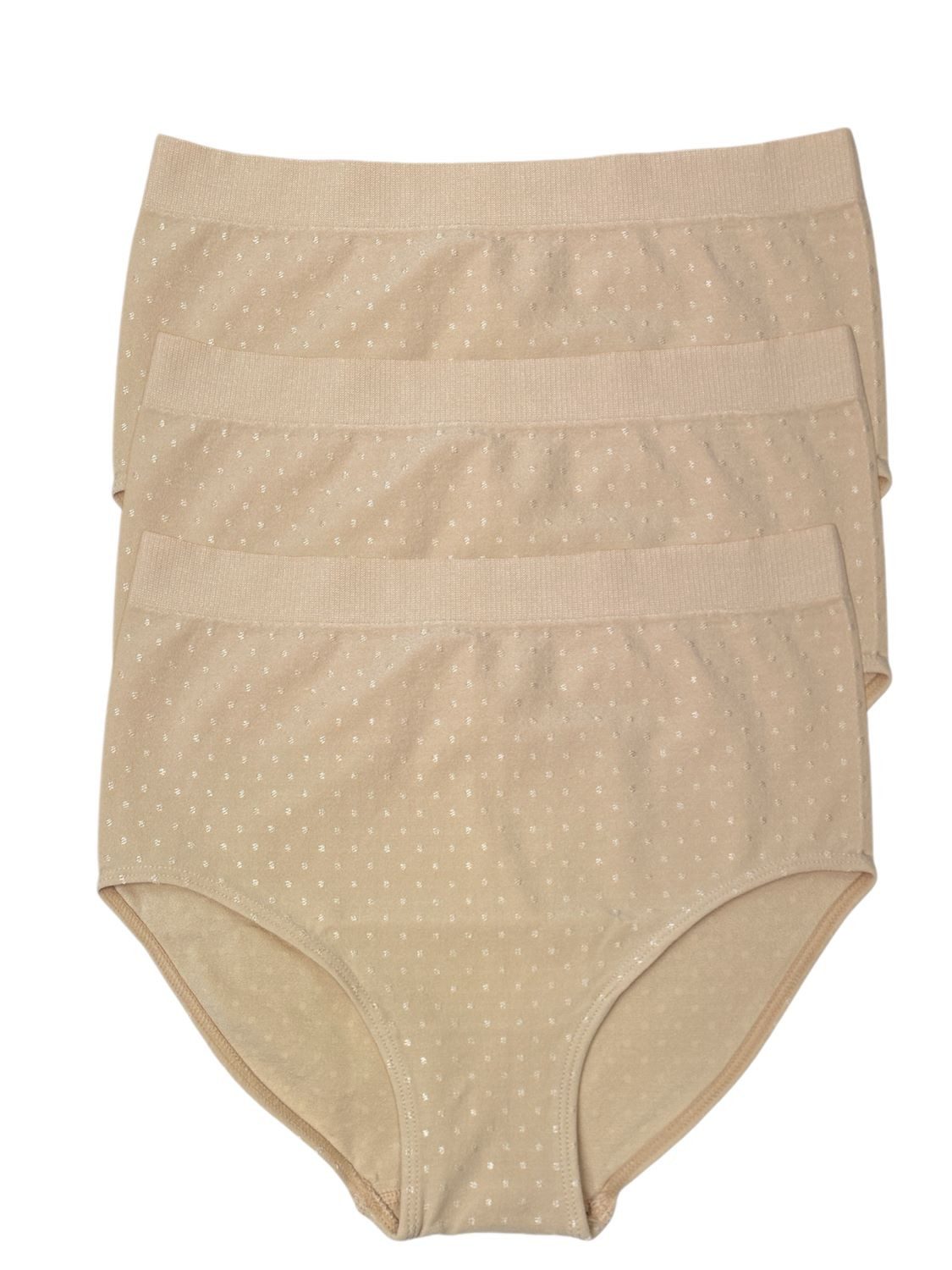 Taillenslip Damen Hüftslip Seamless 3er Pack ohne Nähte super elastisch