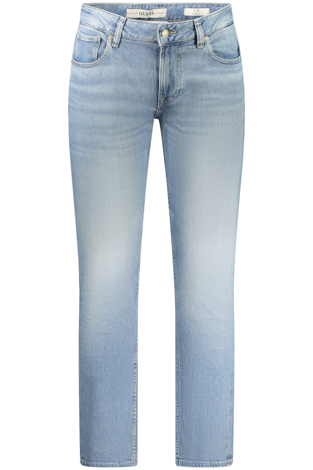 GUESS JEANS 5-Pocket-Jeans Herren Slim Fit Blue Jeans aus recycelter Baumwolle mit Wasch-Effekt