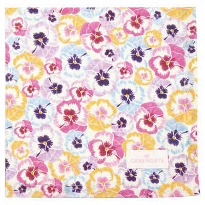 Greengate Stoffserviette Anine Stoffserviette pink 40 x 40 cm