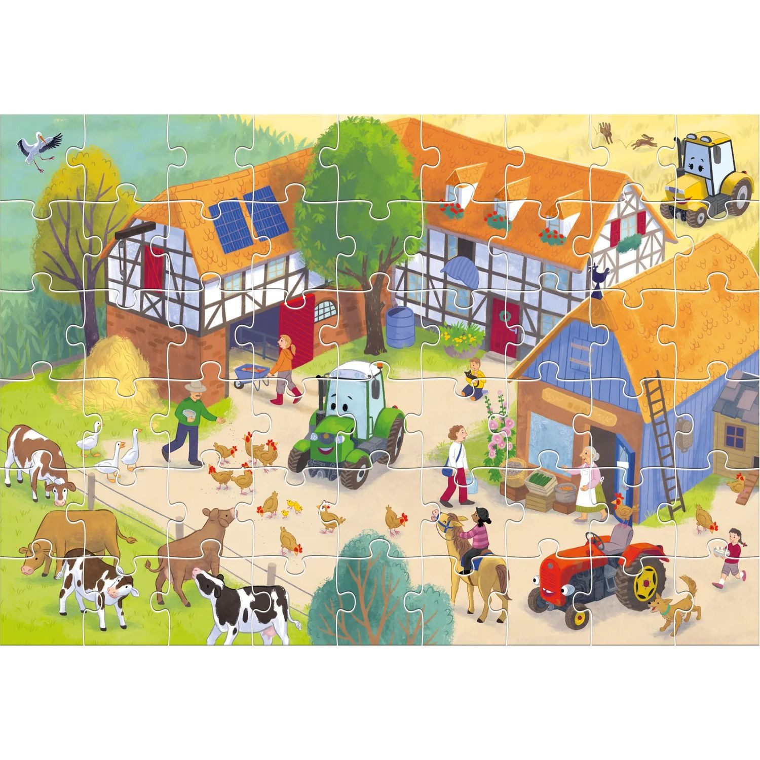 Magellan Puzzle Puzzle - Happy Farm, 54 Puzzleteile